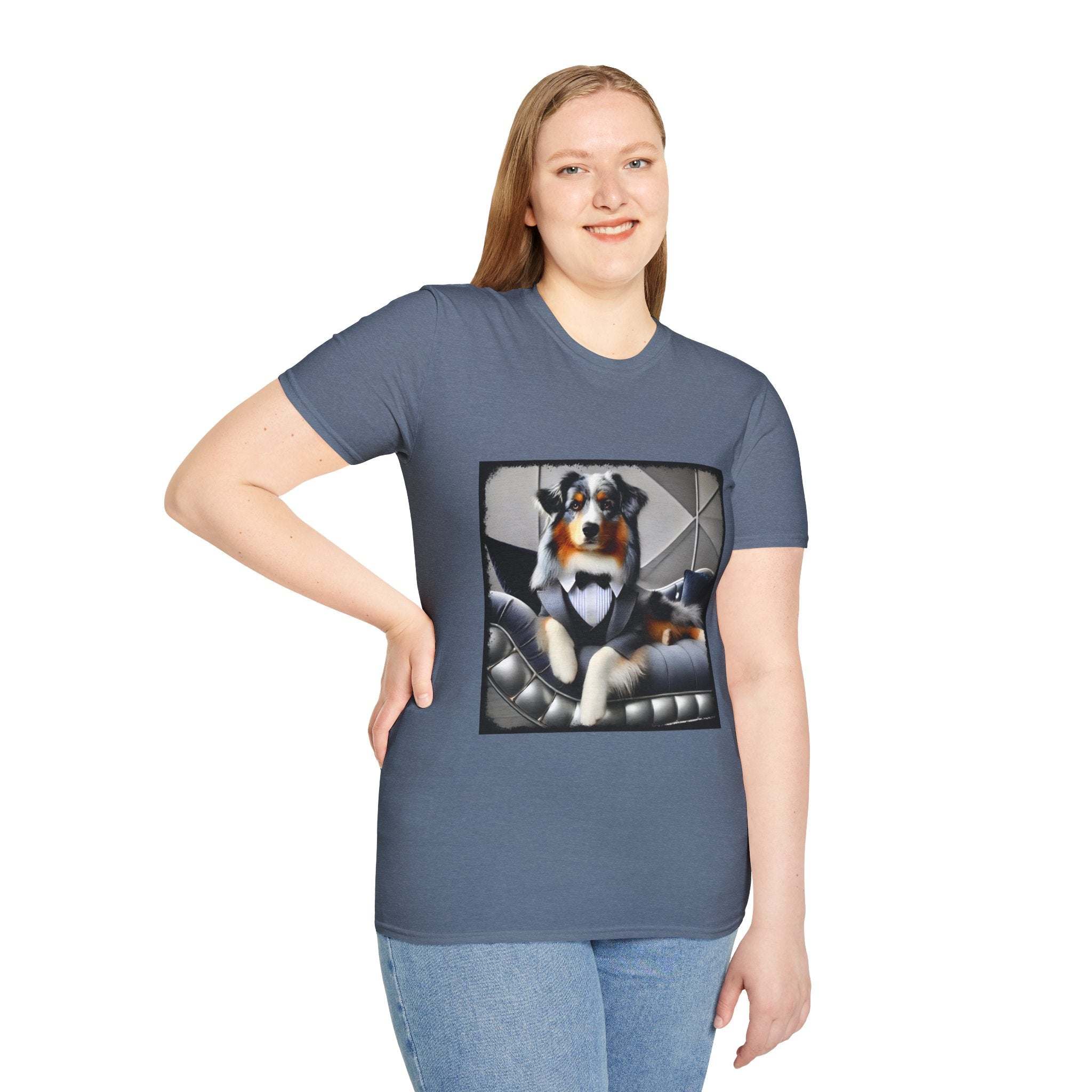 Australian Shepherd Dashing Dawg | Unisex Dog T-Shirt