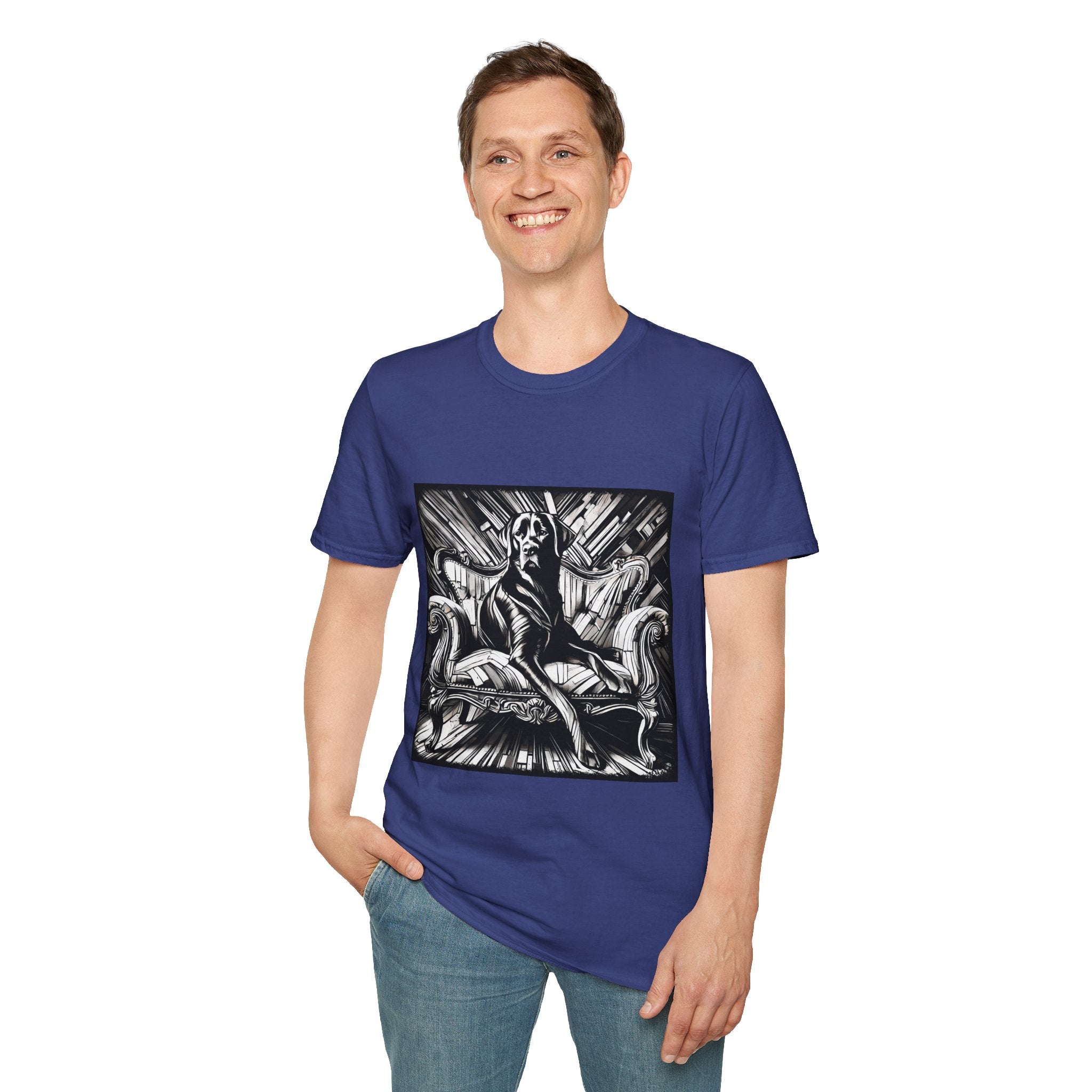Labrador Retriever B&W Bold | Unisex Dog T-Shirt