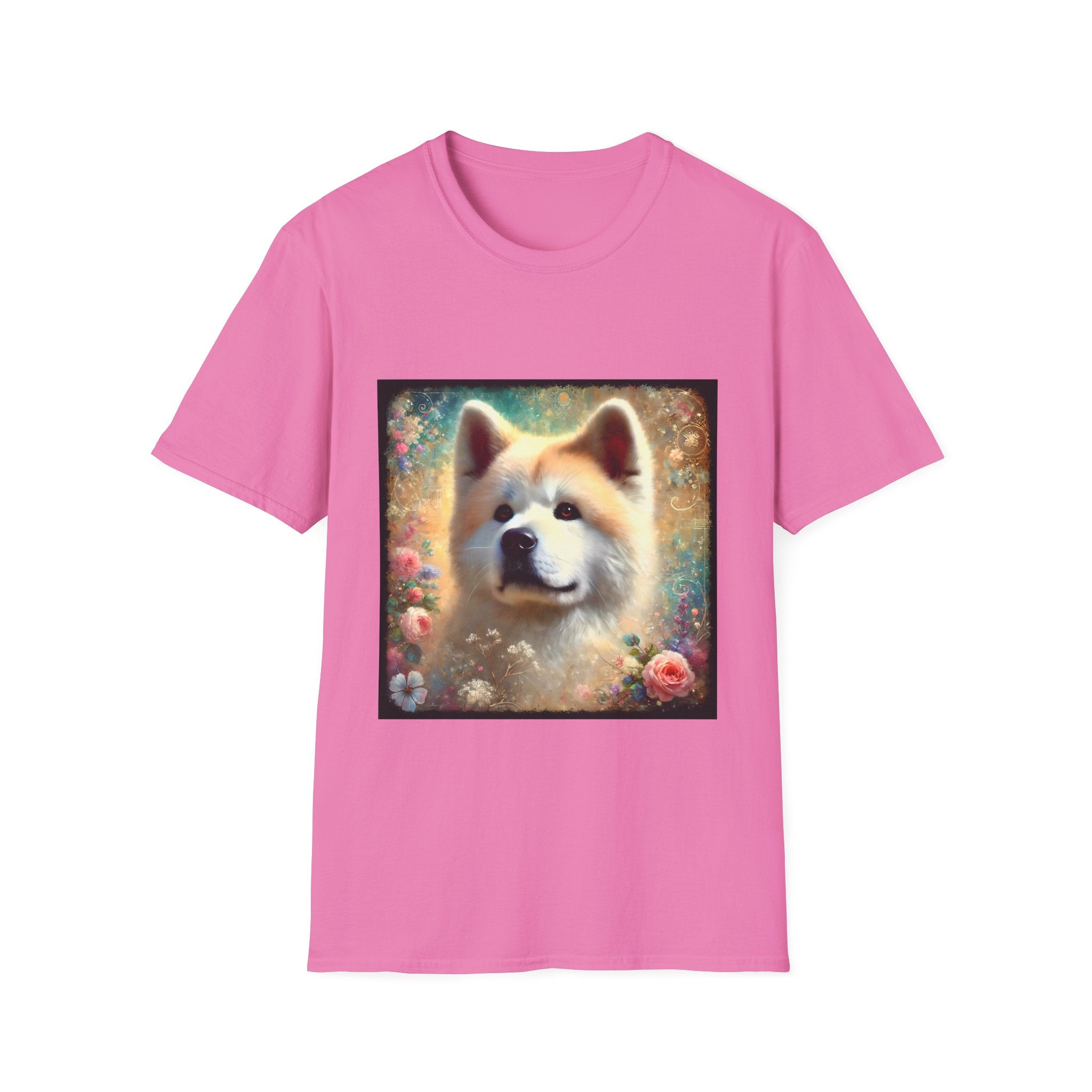 Akita Cosmic Garden | Unisex Dog T-Shirt