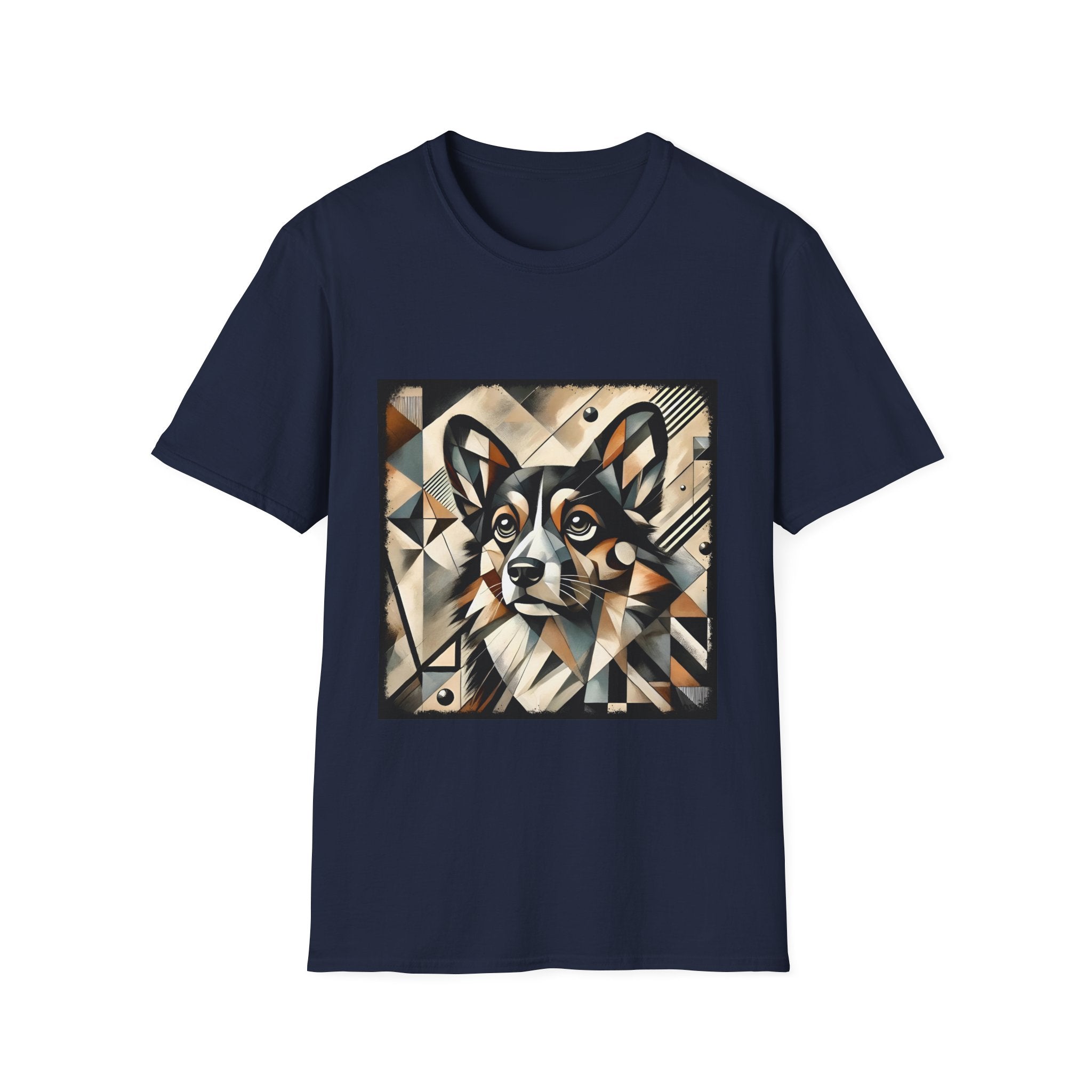 Pembroke Welsh Corgi Geometric | Unisex Dog T-Shirt