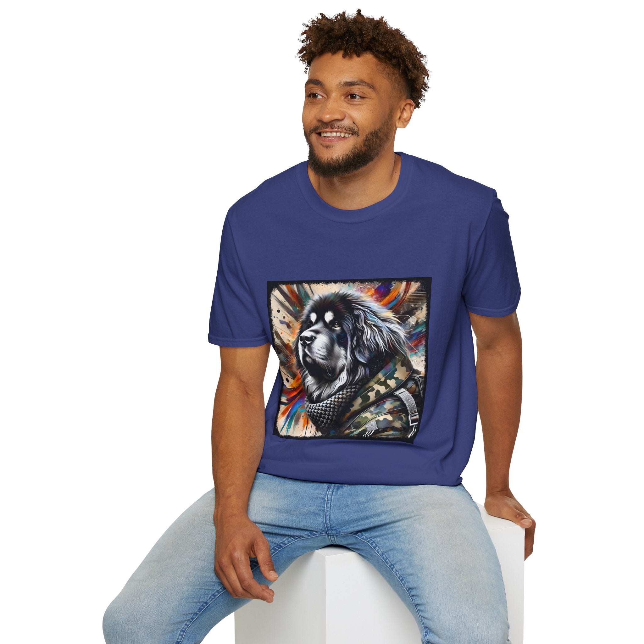 Tibetan Mastiff Bold Armor Classic | Unisex Dog T-Shirt