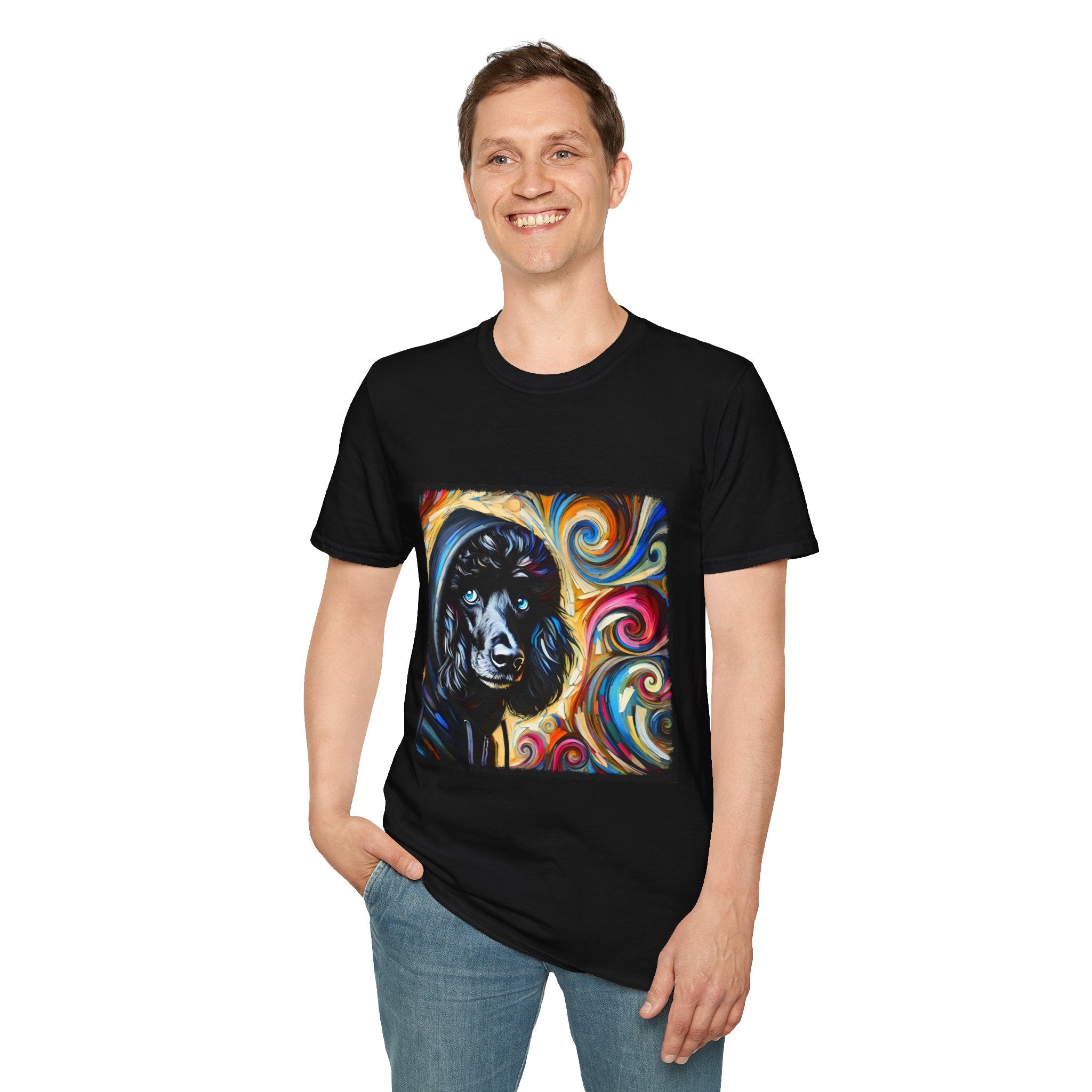 Poodle Hoodie Swirl II | Unisex Dog T-Shirt