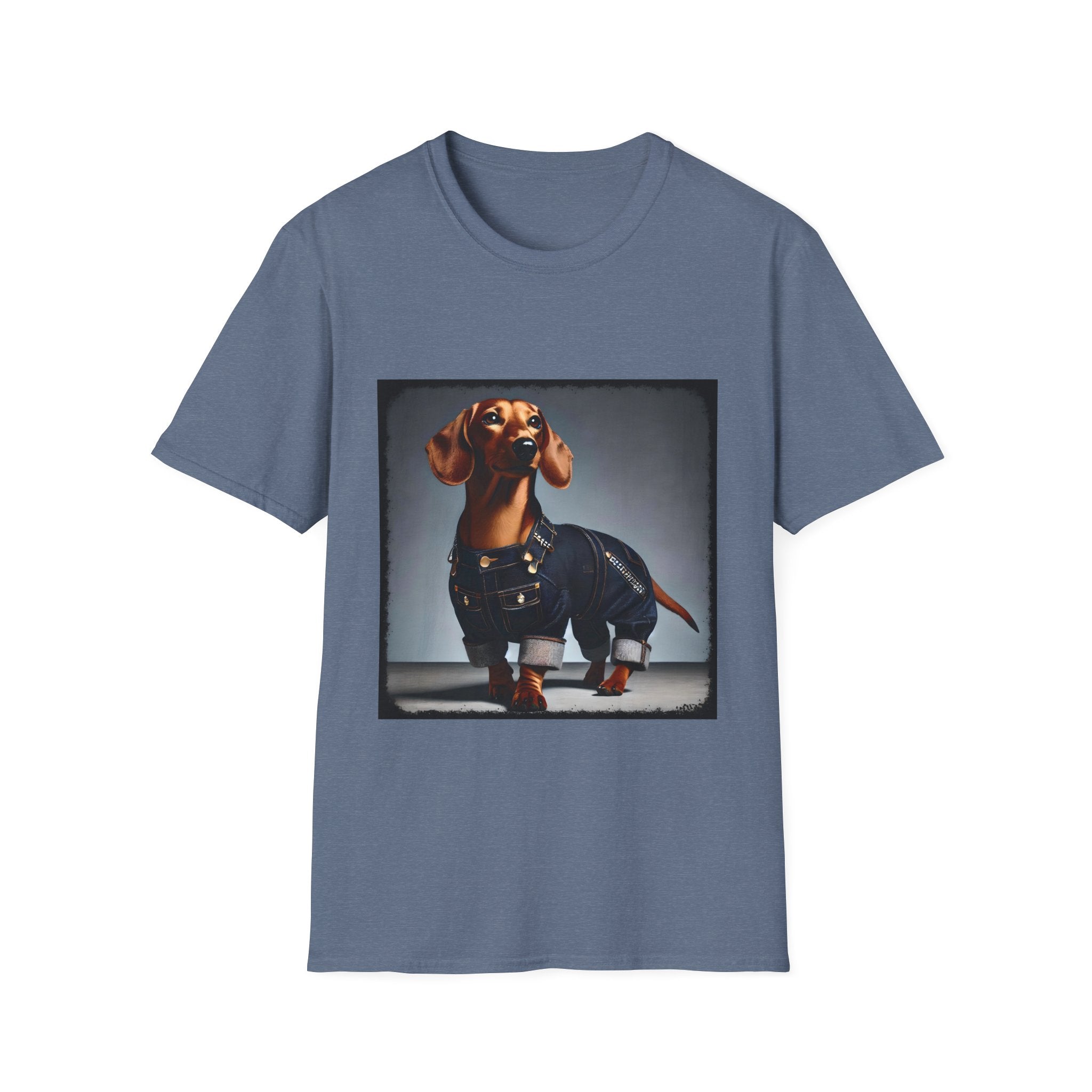 Dachshund Denim Dream | Unisex Dog T-Shirt