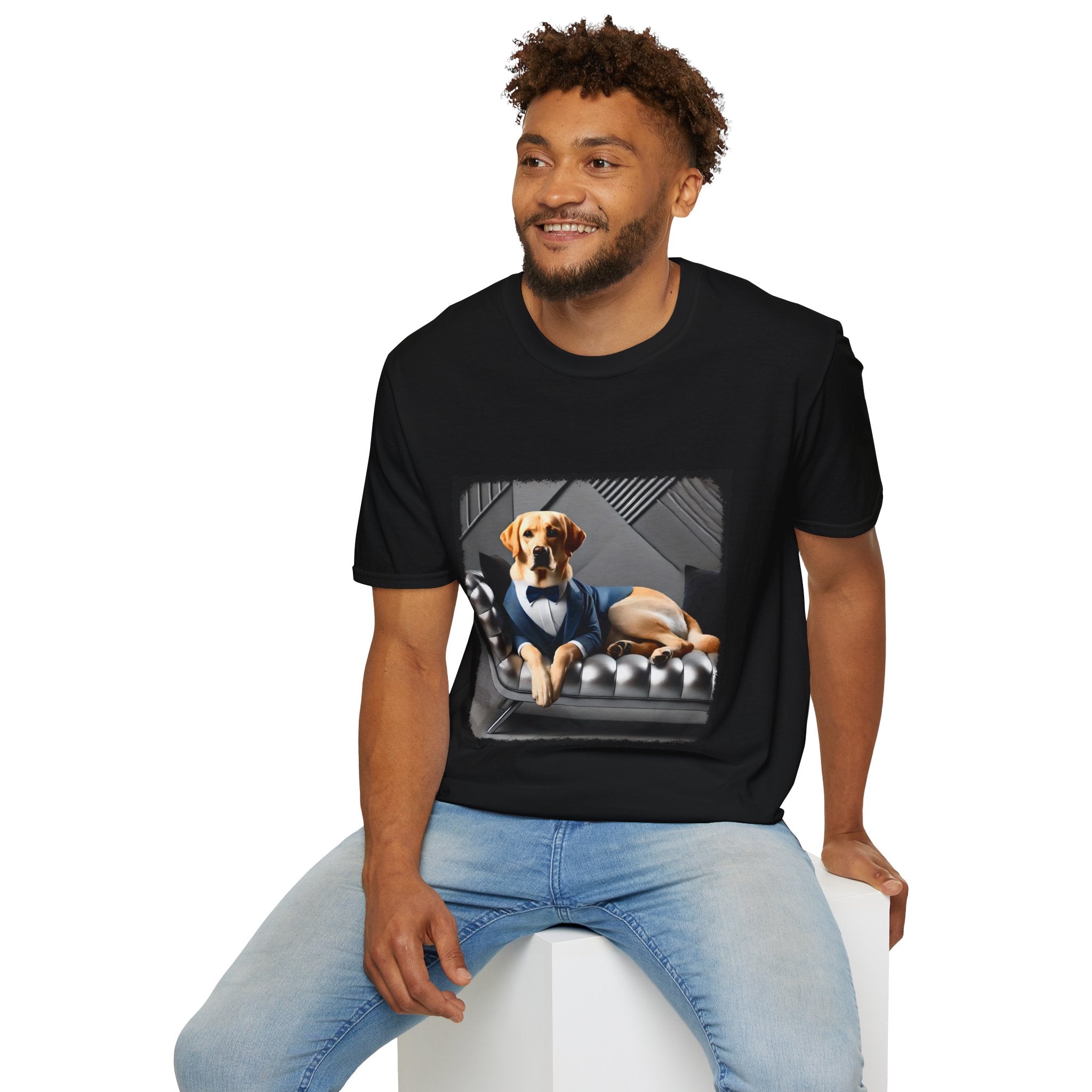 Labrador Retriever Bold Gent | Unisex Dog T-Shirt