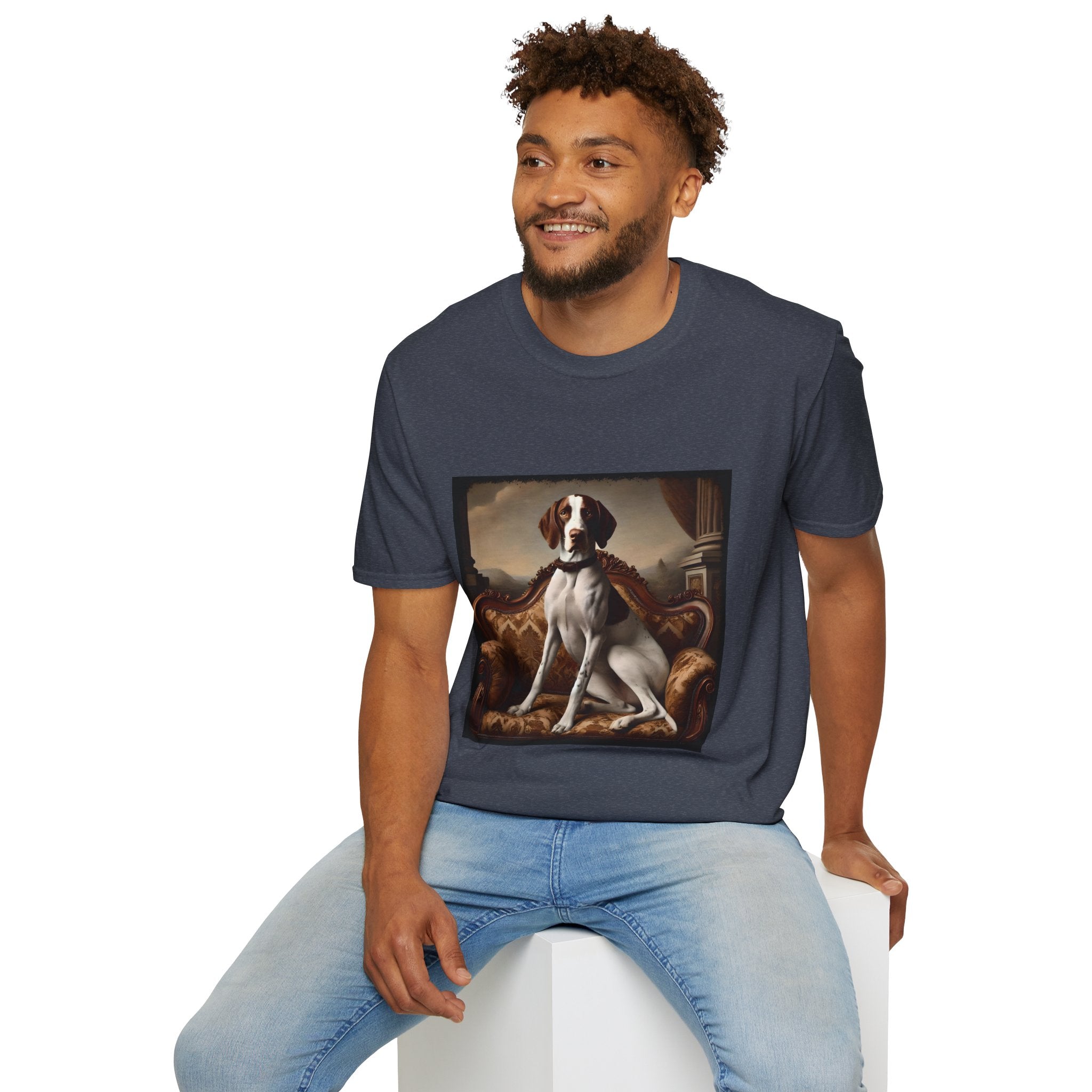 German Shorthaired Pointer Dashing Duke | Unisex Dog T-Shirt