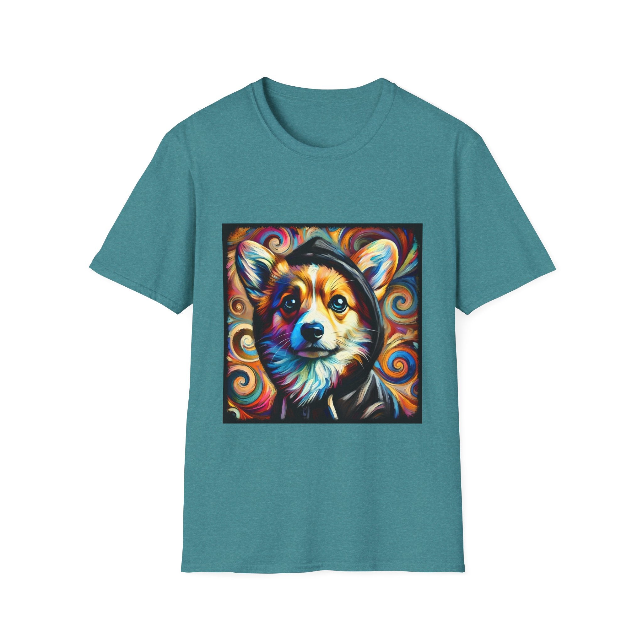 Pembroke Welsh Corgi Relaxed Swirl | Unisex Dog T-Shirt