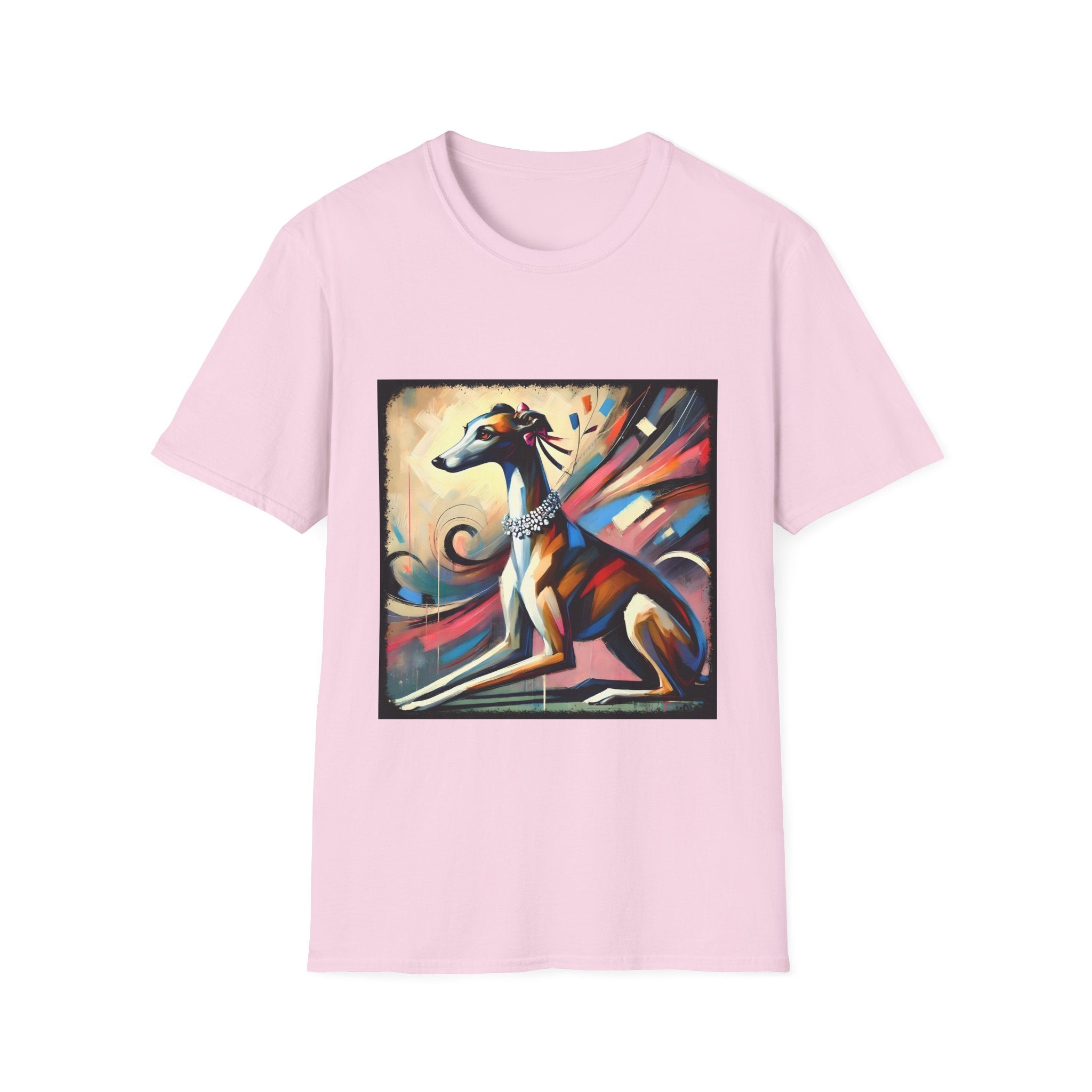 Greyhound Bold Pastel Classic  | Unisex Dog T-Shirt