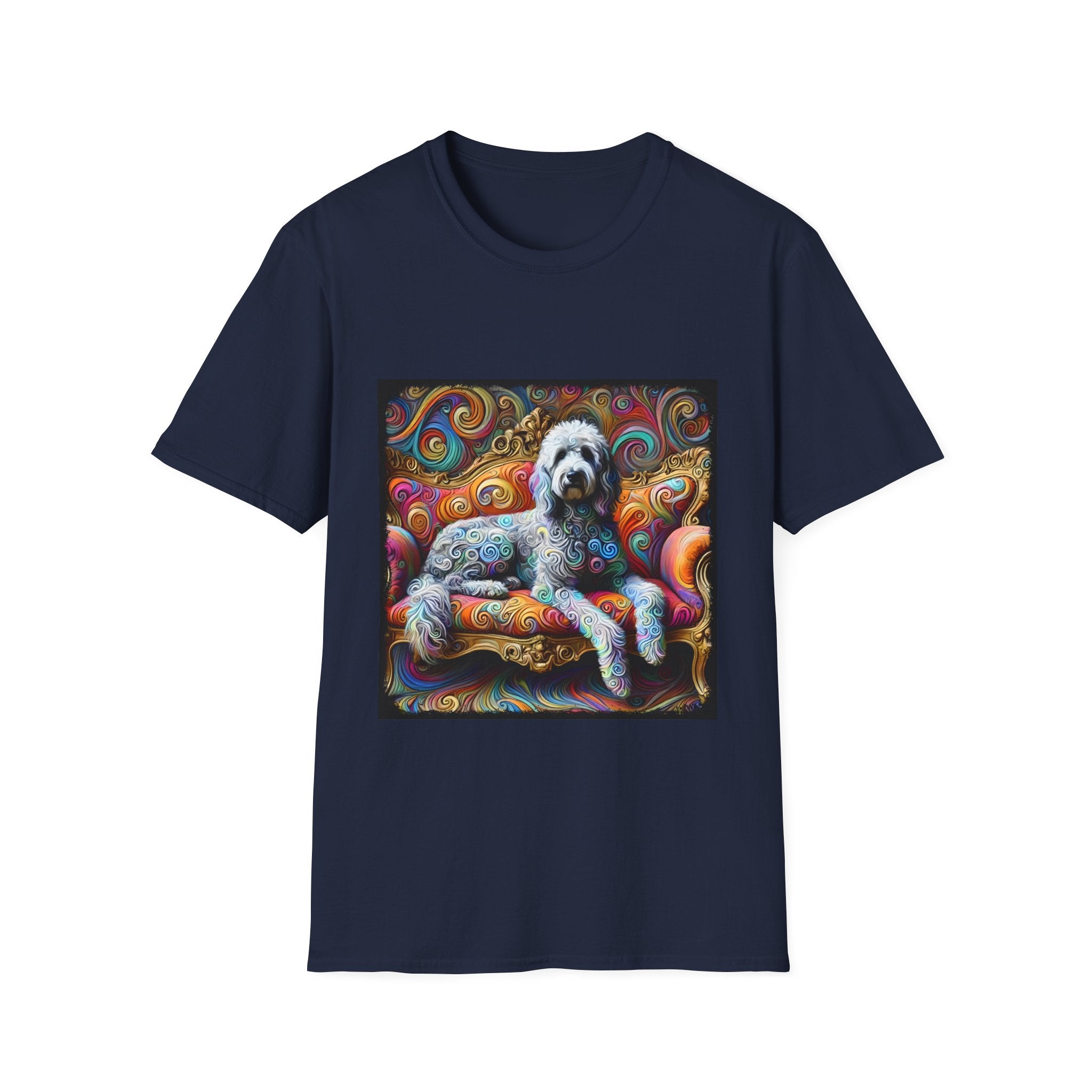 Labradoodle Vivid Swirl | Unisex Dog T-Shirt