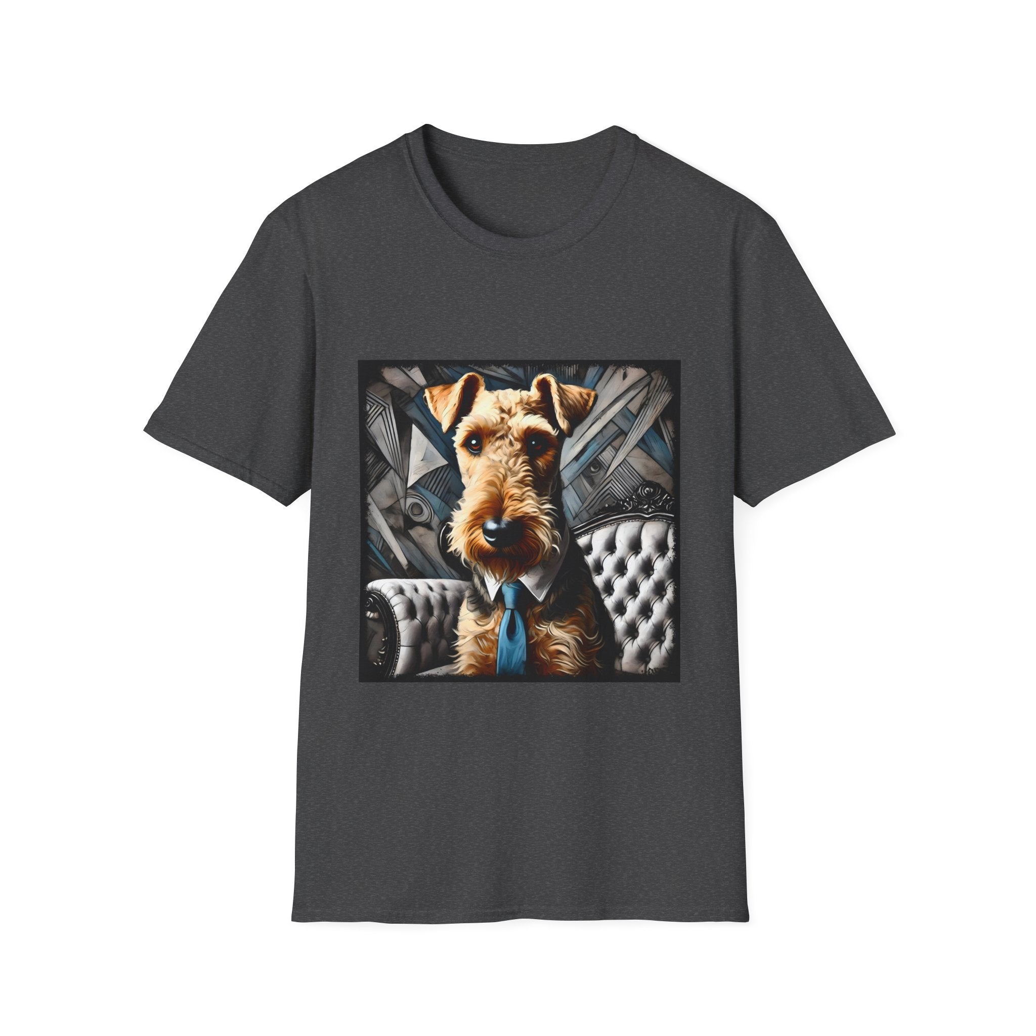 Airedale Terrier Bold Gentleman | Unisex Dog T-Shirt