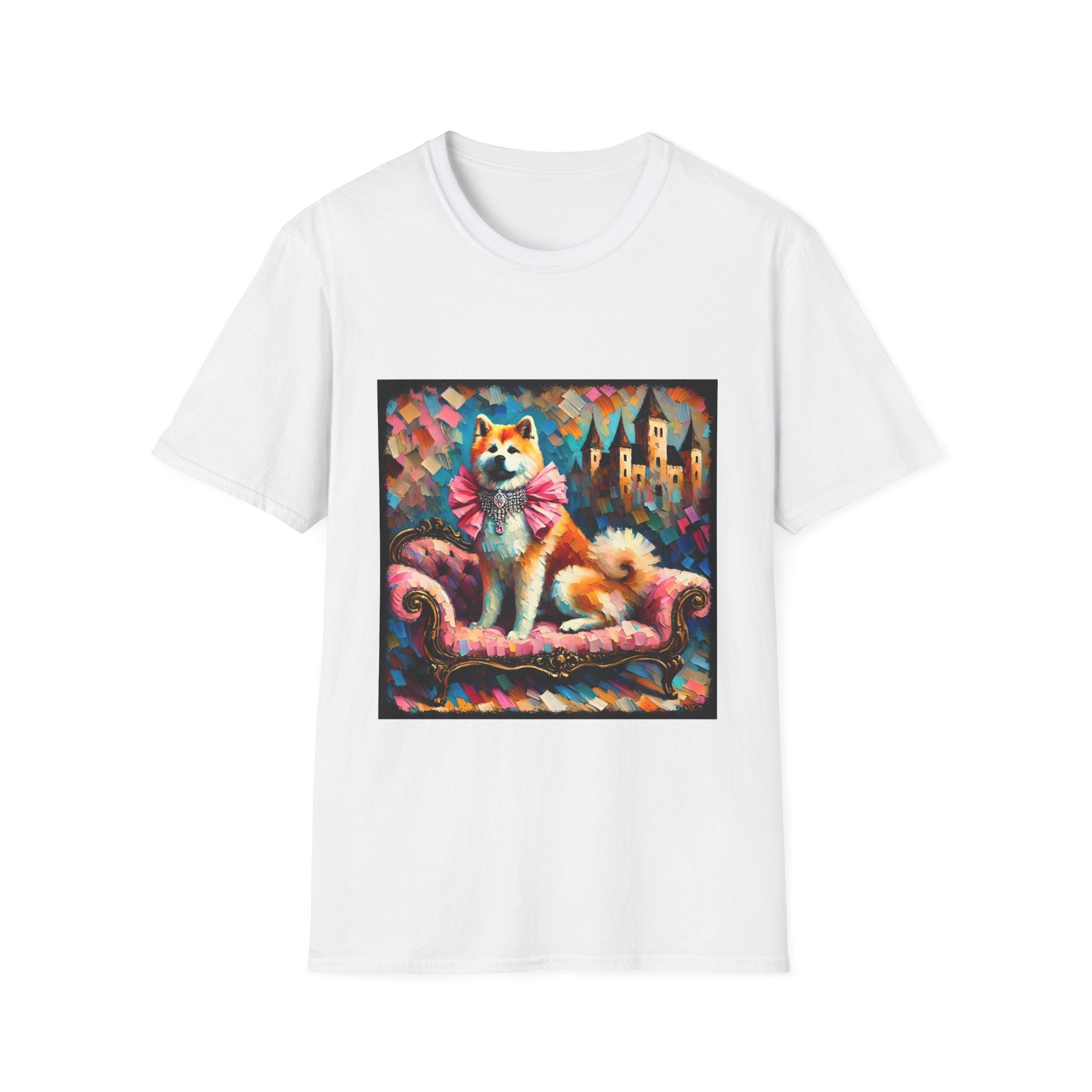 Akita Diamond Princess Classic | Unisex Dog T-Shirt