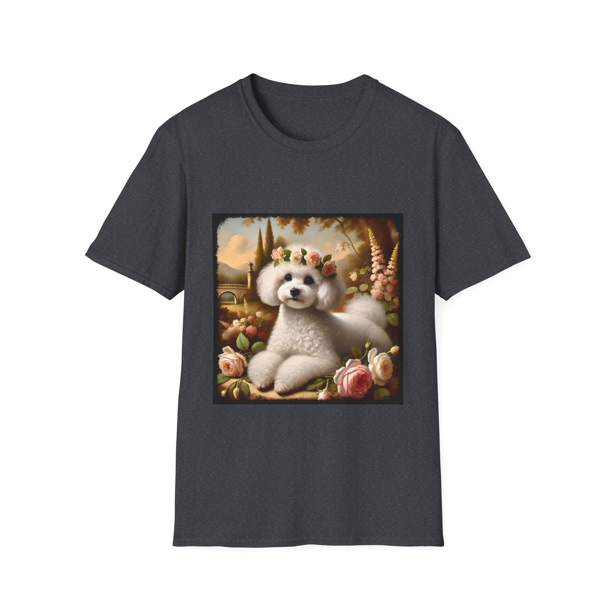 Poodle Botanical Beauty | Unisex Dog T-Shirt