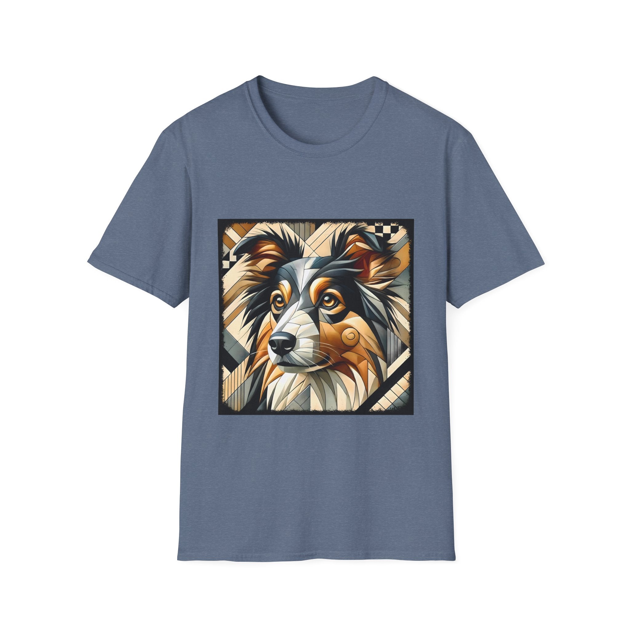 Miniature American Shepherd Geometric | Unisex Dog T-Shirt