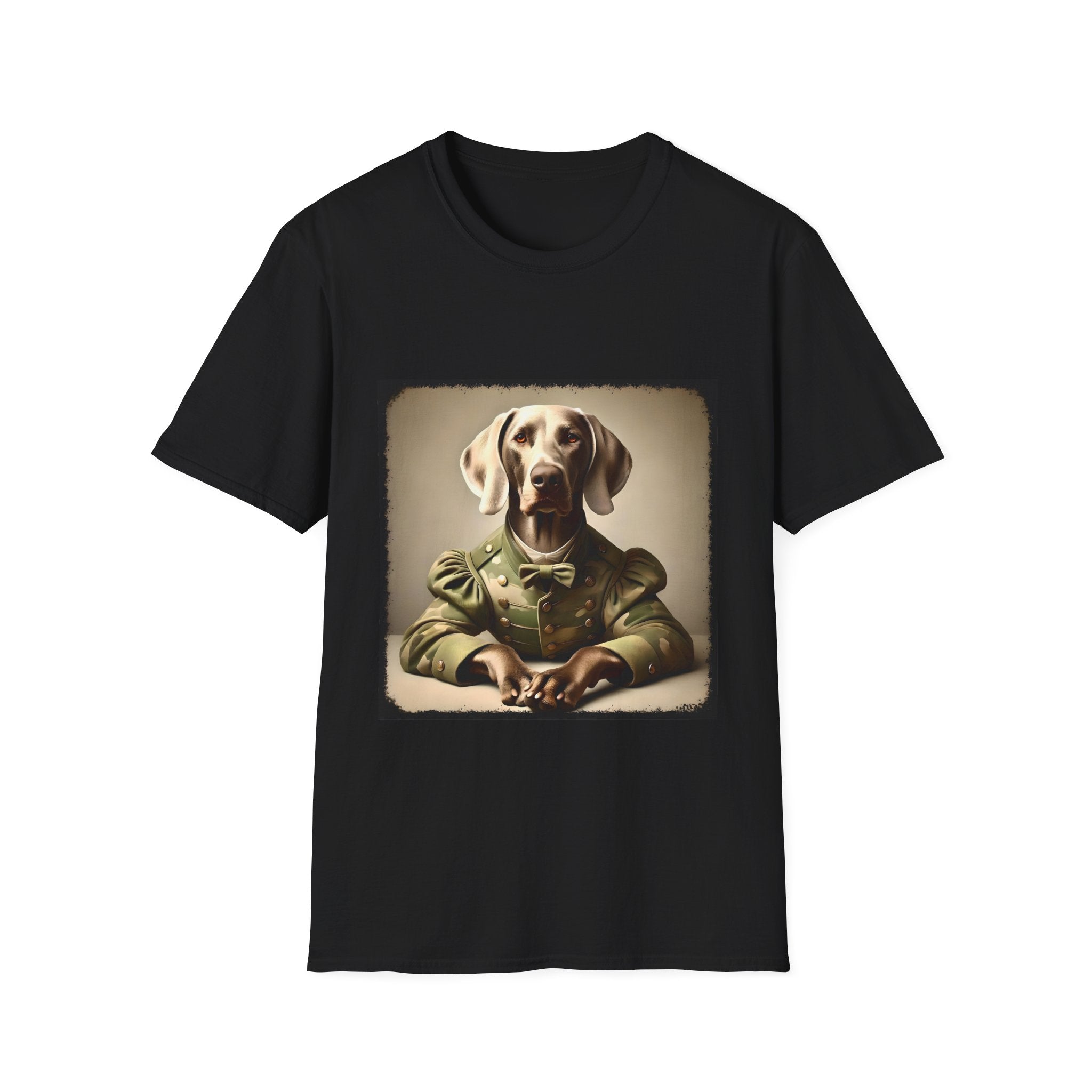 Weimaraner Classic Commander | Unisex Dog T-Shirt