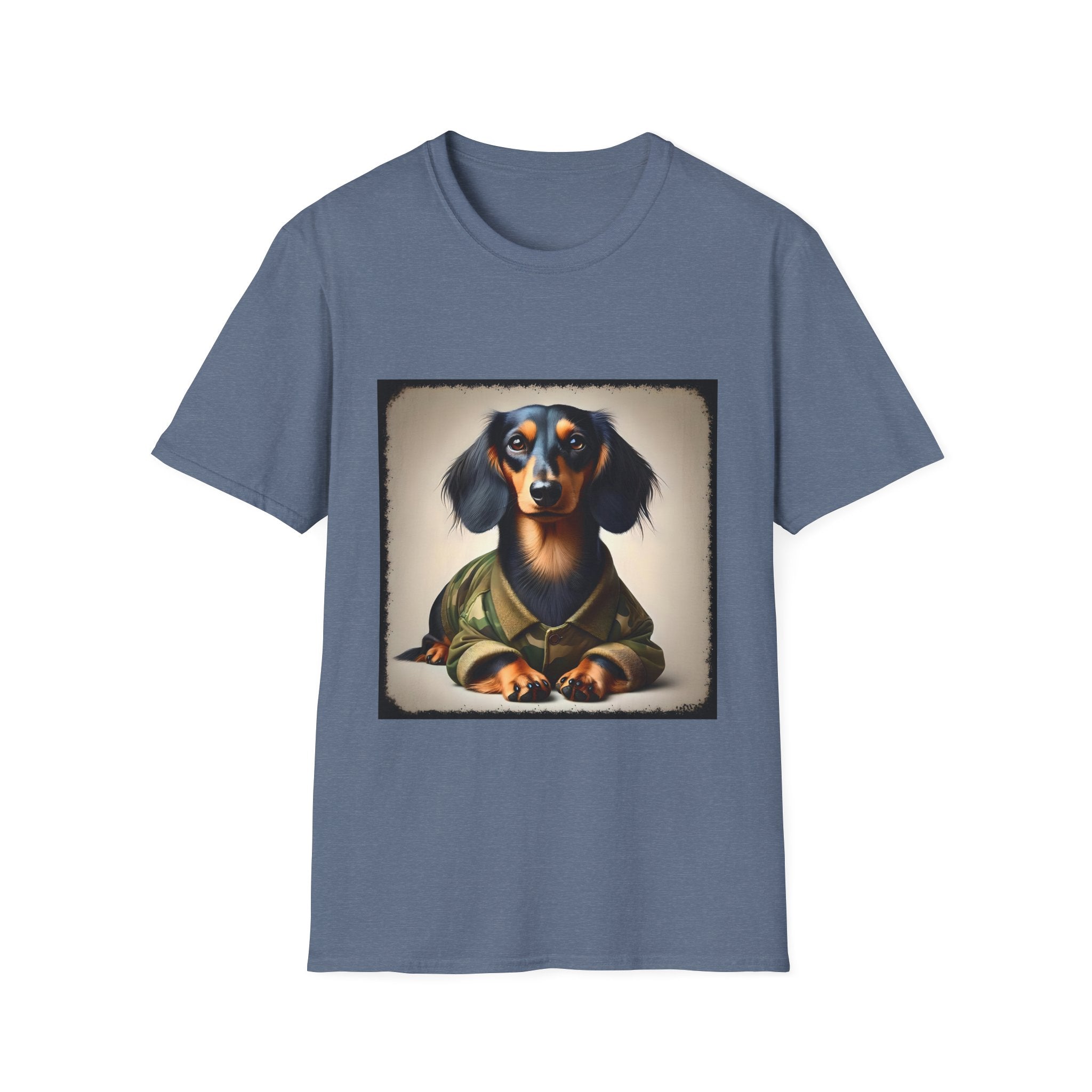 Dachshund Camo Chic | Unisex Dog T-Shirt