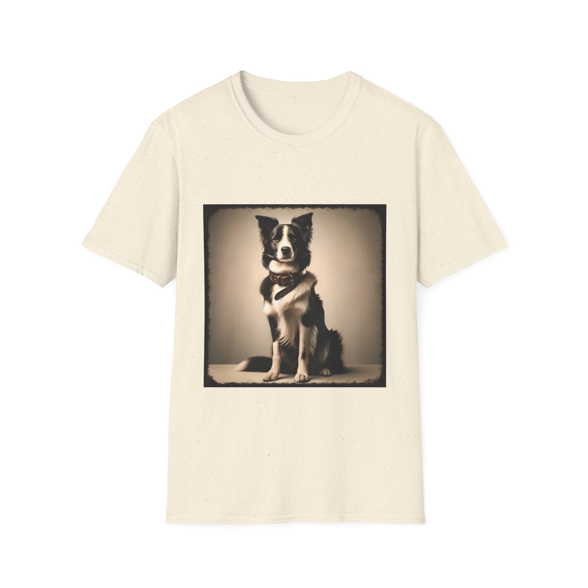 Border Collie Composed Charm | Unisex Dog T-Shirt