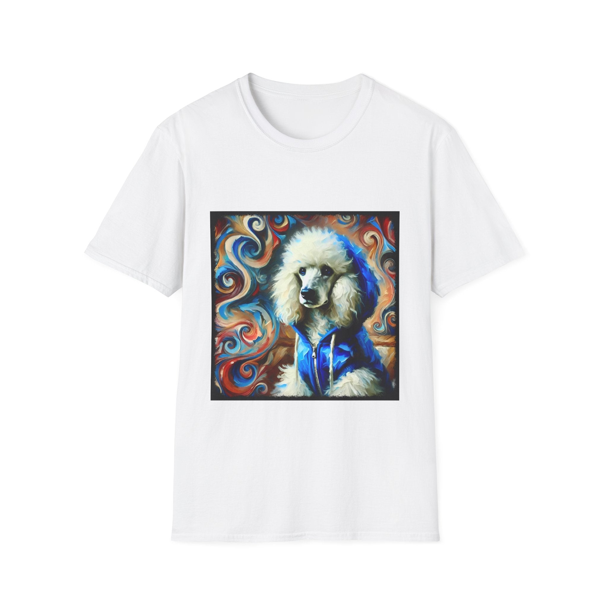 Poodle Street Style Swirl | Unisex Dog T-Shirt