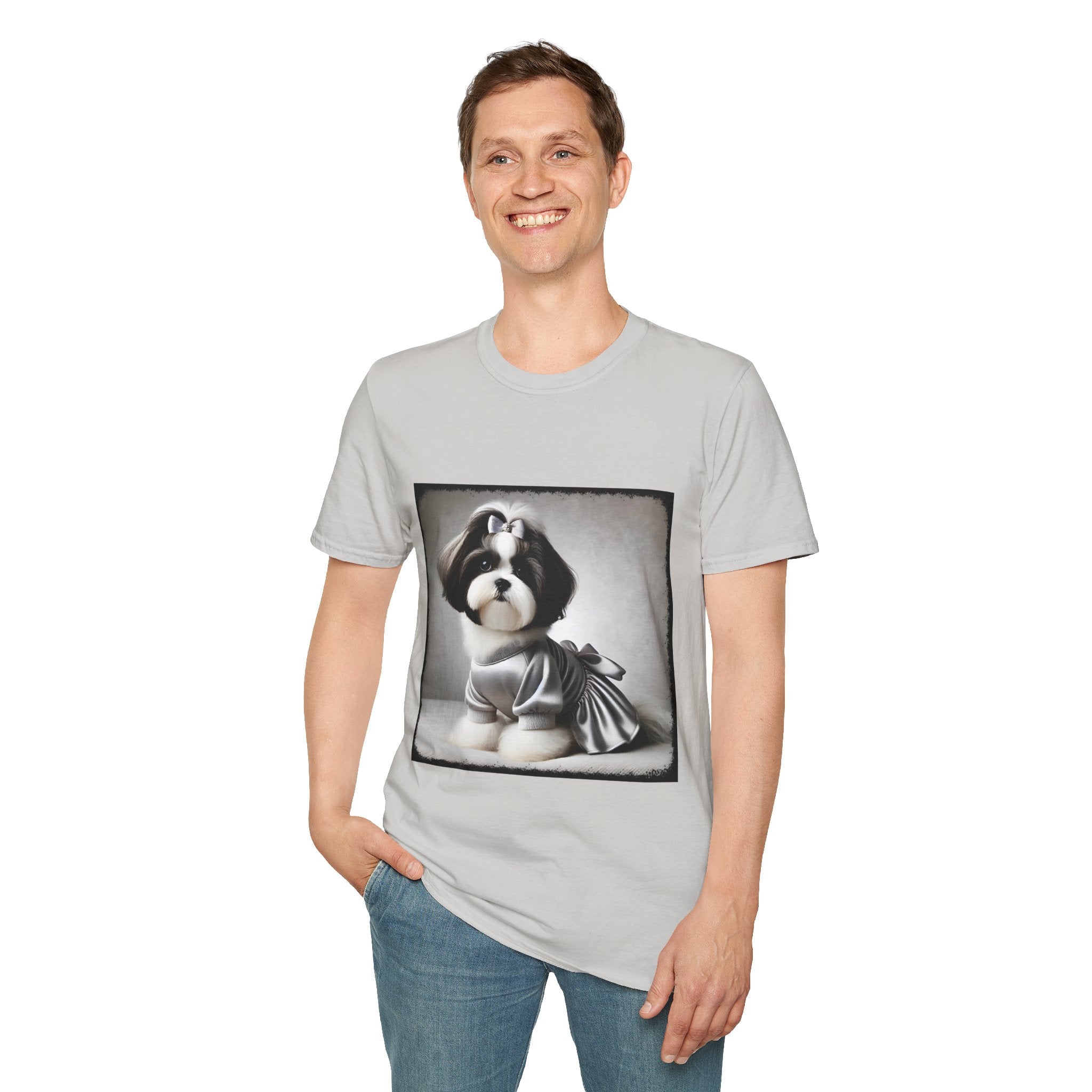 Shih Tzu Silver Sweetheart | Unisex Dog T-Shirt
