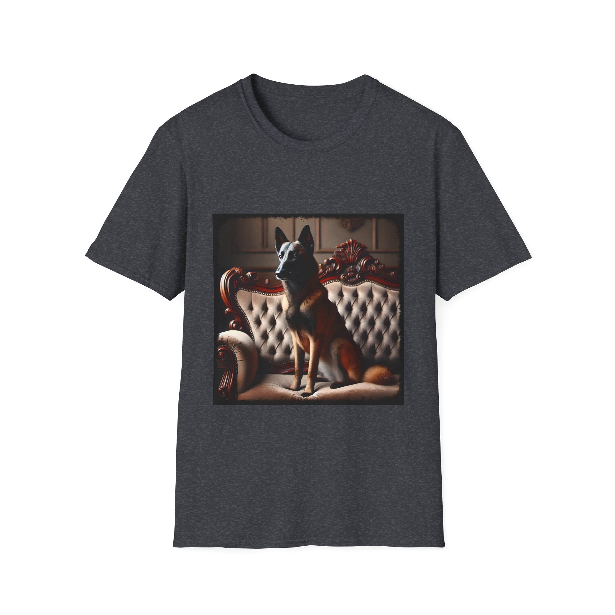 Belgian Malinois Poised Portrait | Unisex Dog T-Shirt