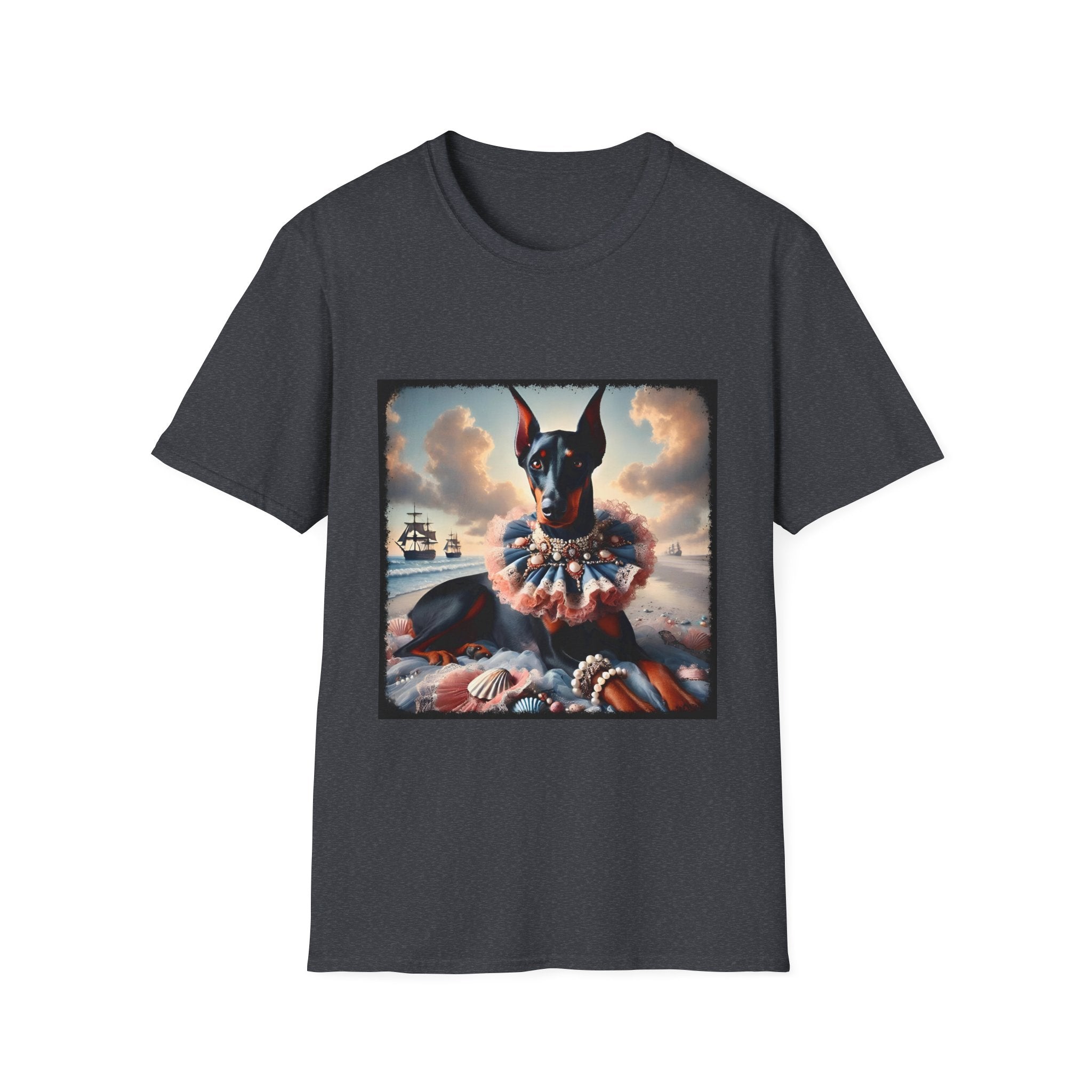 Doberman Pinscher Sand Siren | Unisex Dog T-Shirt