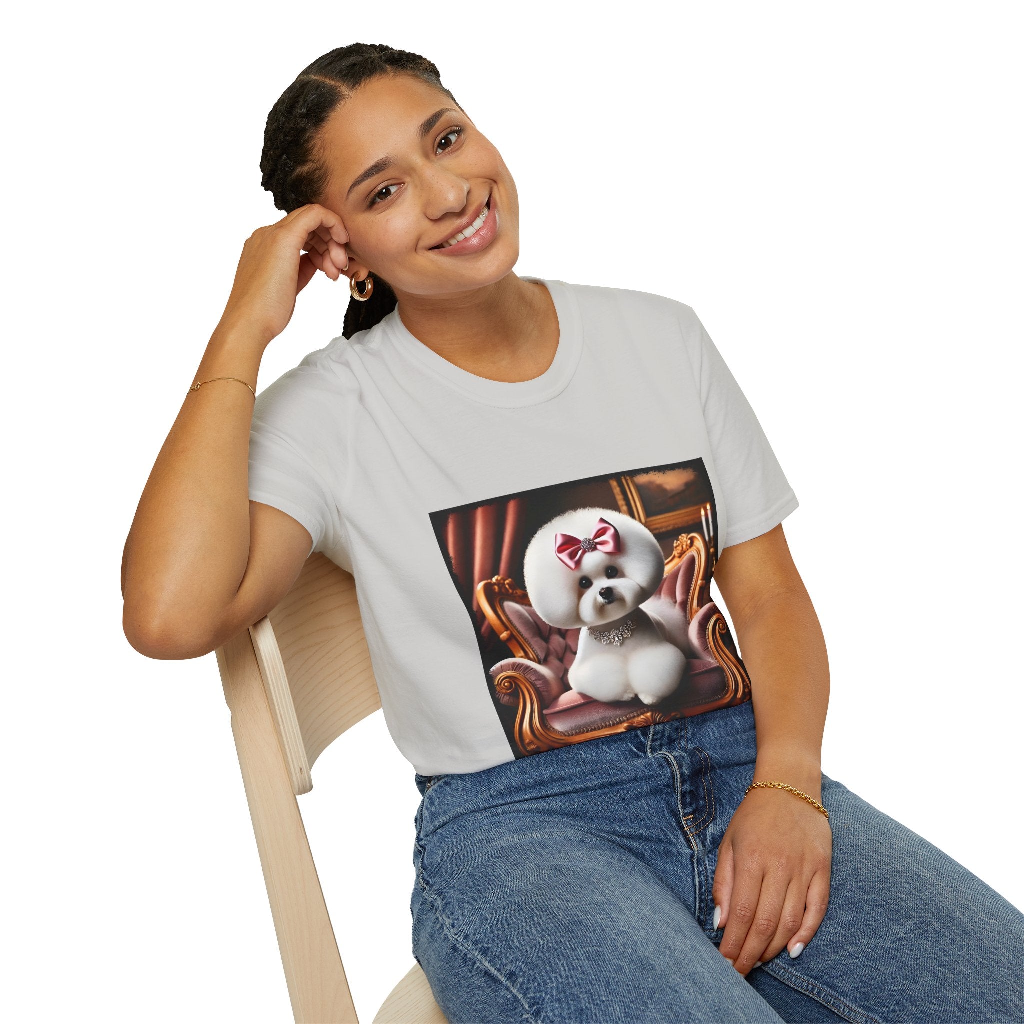 Bichon Frise Sweet Treat | Unisex Dog T-Shirt