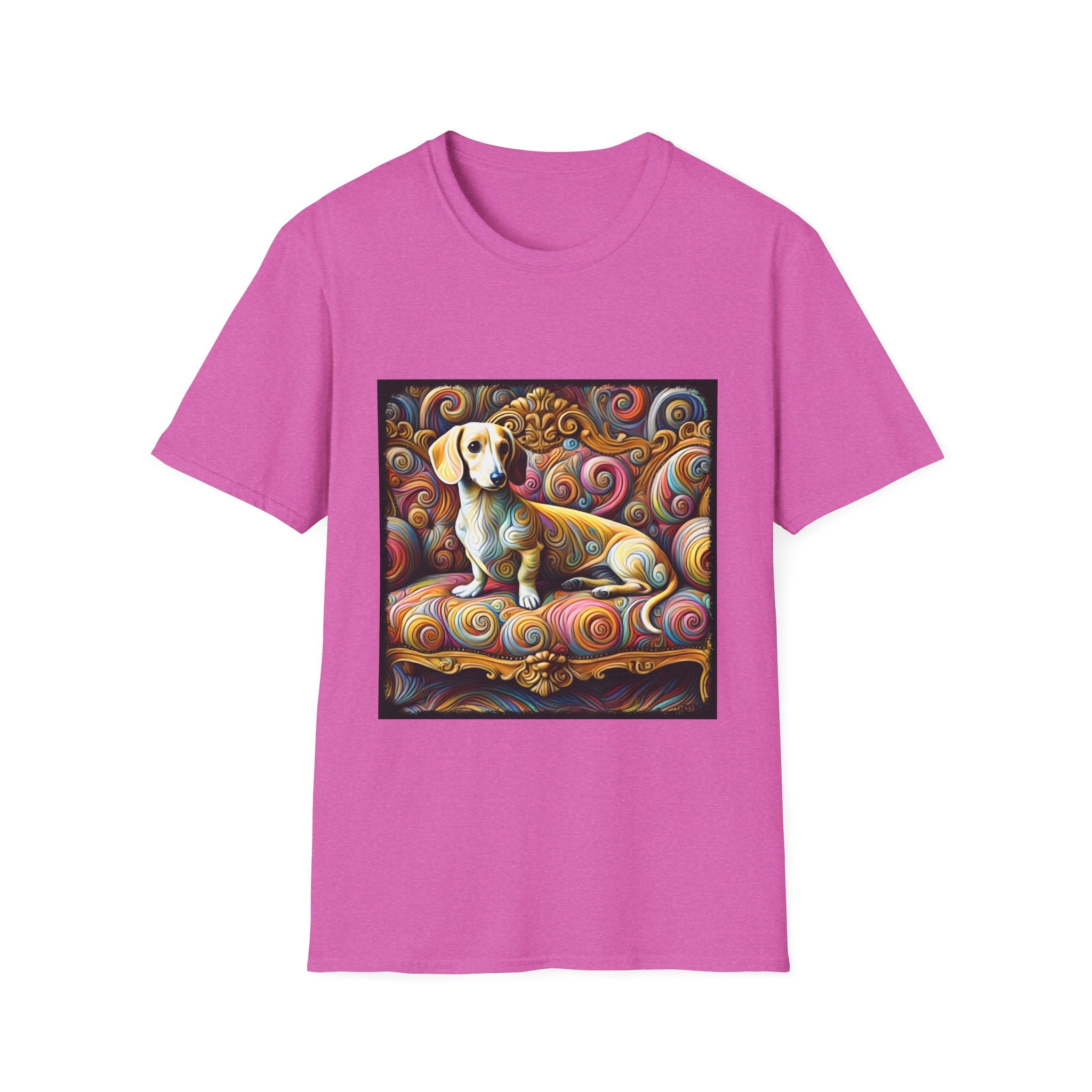 Dachshund Exquisite Swirl | Unisex Dog T-Shirt