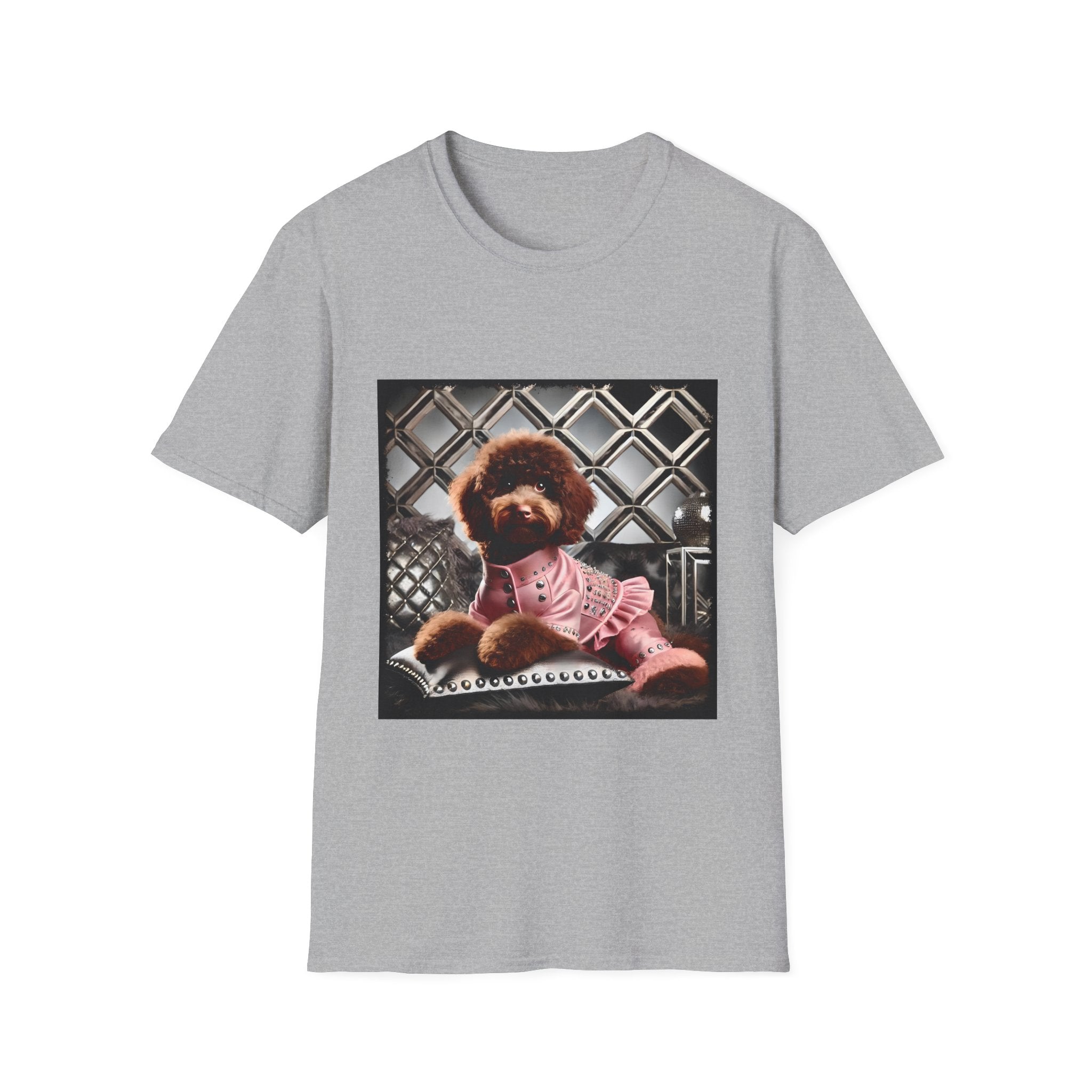 Aussiedoodle Chocolate Icon | Unisex Dog T-Shirt
