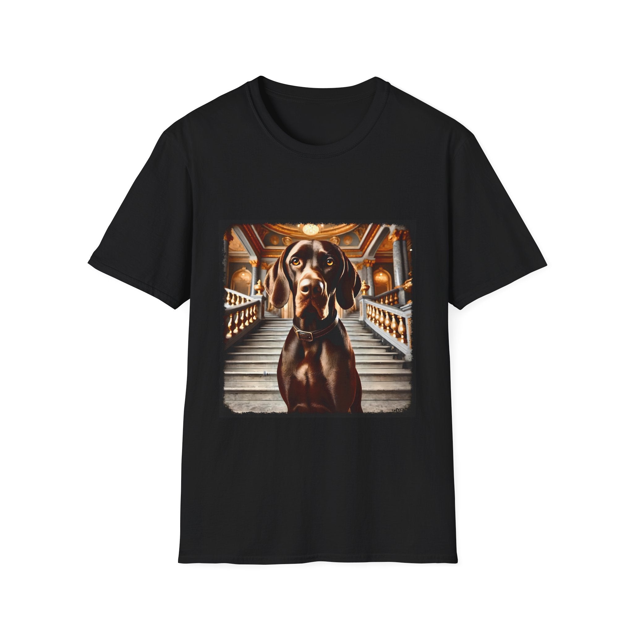 German Shorthaired Pointer Regal Lad | Unisex Dog T-Shirt