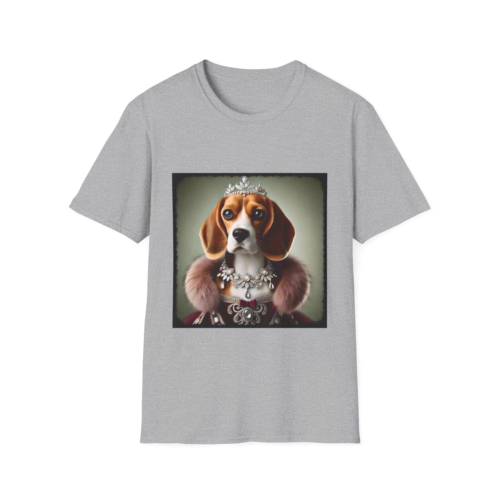 Beagle Regal Heiress | Unisex Dog T-Shirt