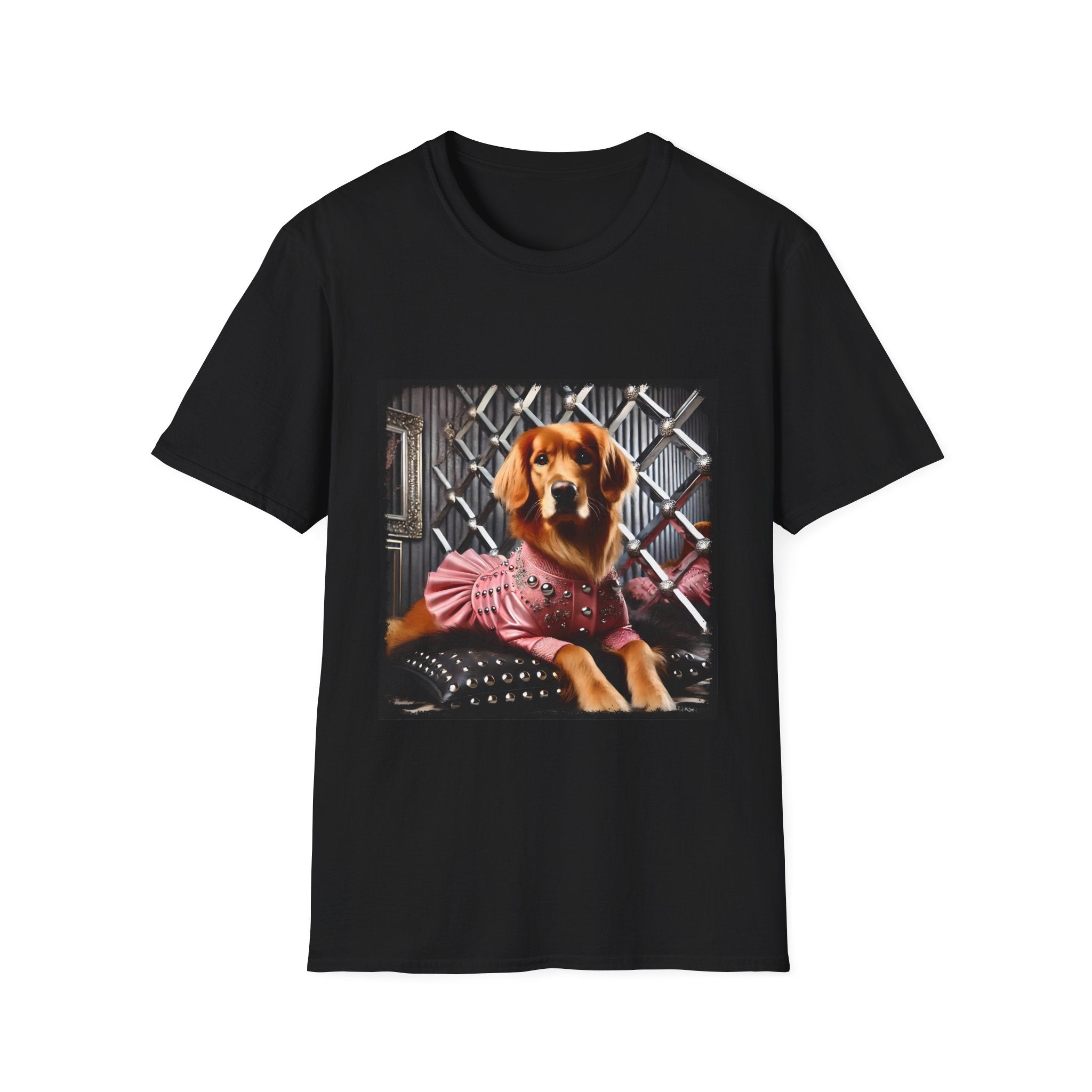 Golden Retriever Glam Icon | Unisex Dog T-Shirt