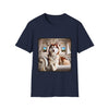 Siberian Husky Red Princess | Unisex Dog T-Shirt