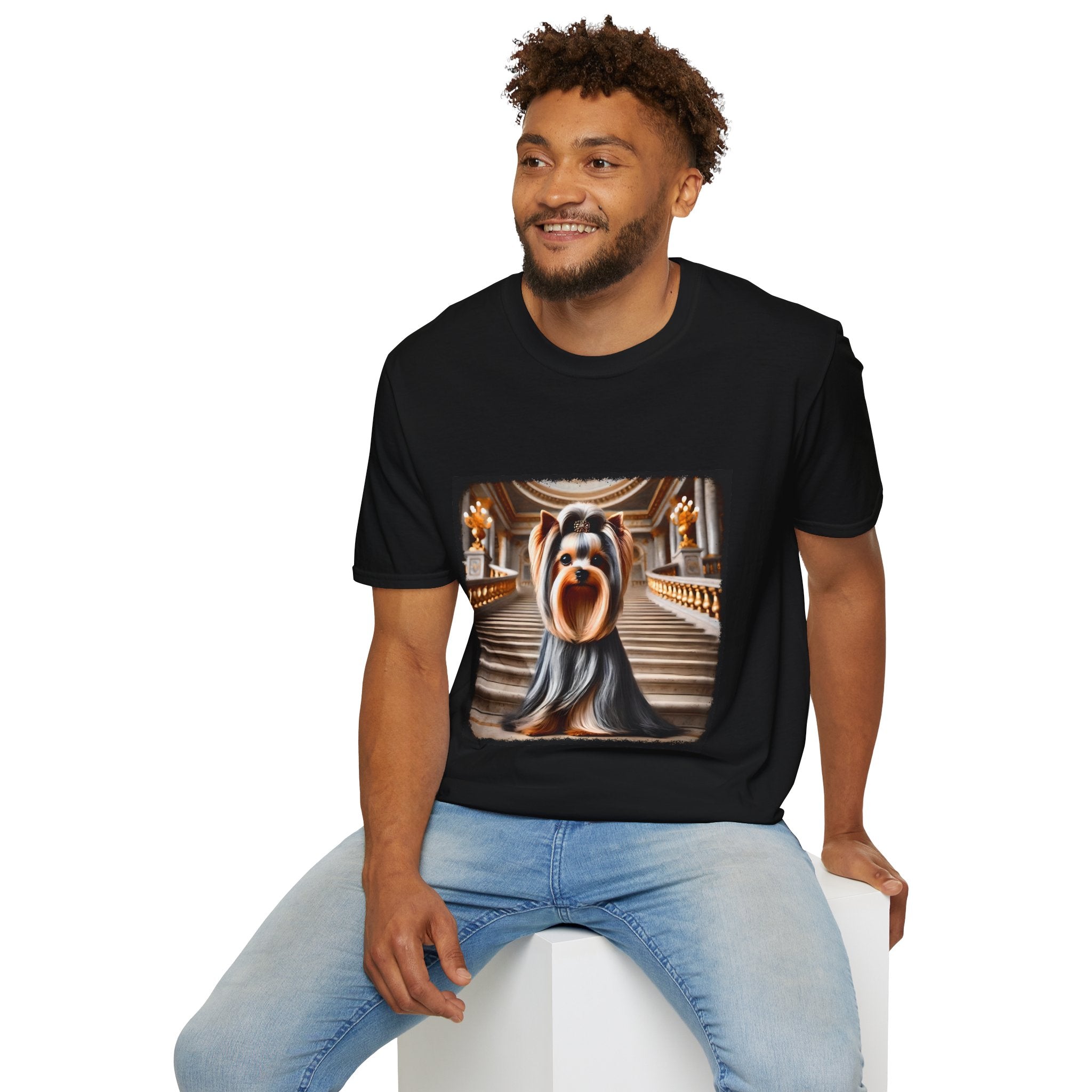Yorkshire Terrier Privileged Pup | Unisex Dog T-Shirt