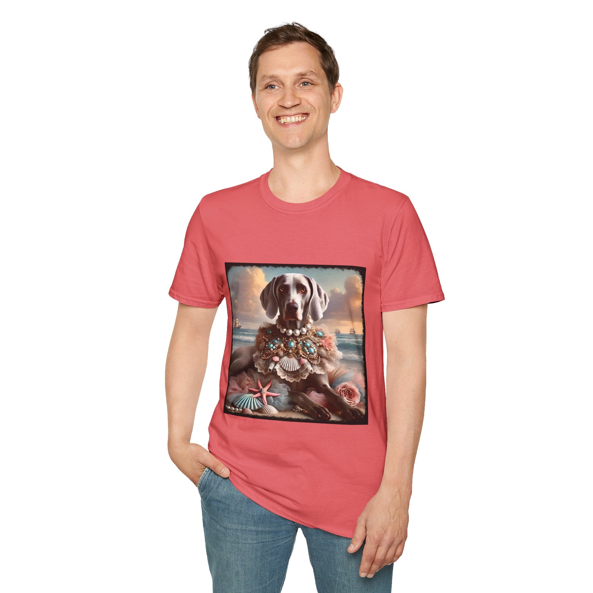 Weimaraner Beach Babe | Unisex Dog T-Shirt