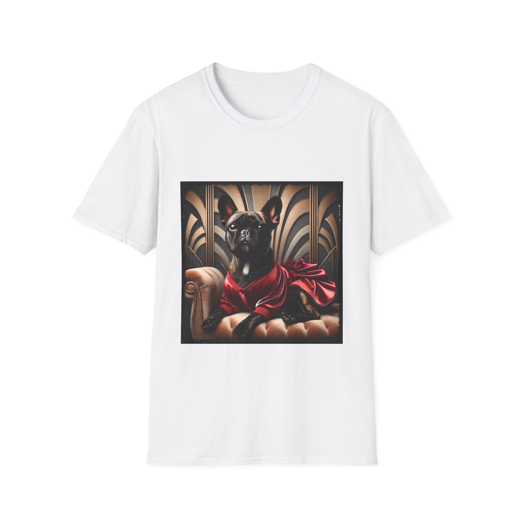 French Bulldog Regal Rose | Unisex Dog T-Shirt