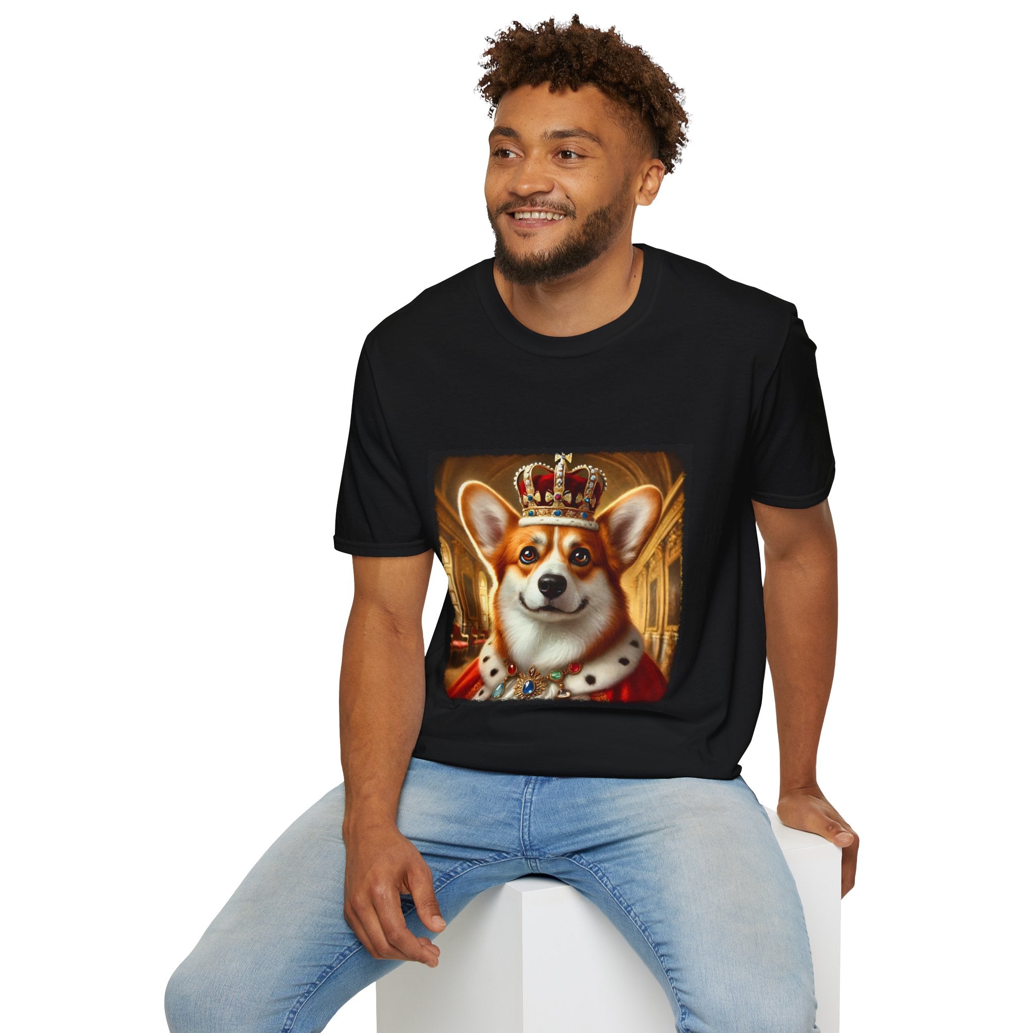 Pembroke Welsh Corgi Majestic Muse | Unisex Dog T-Shirt