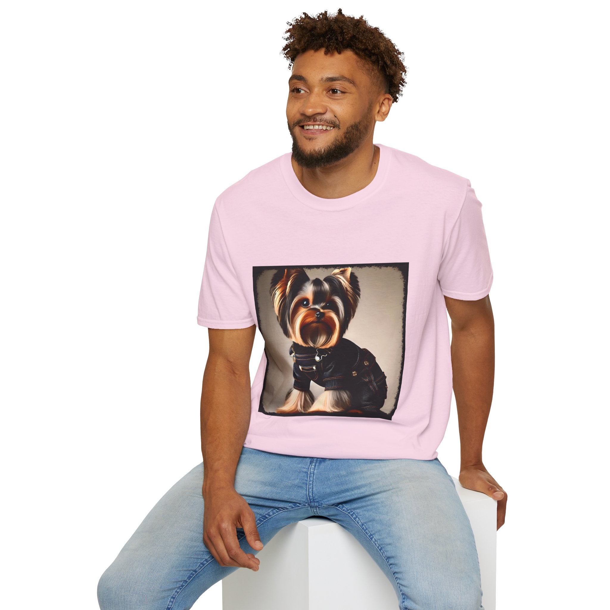 Yorkshire Terrier Denim Doll | Unisex Dog T-Shirt