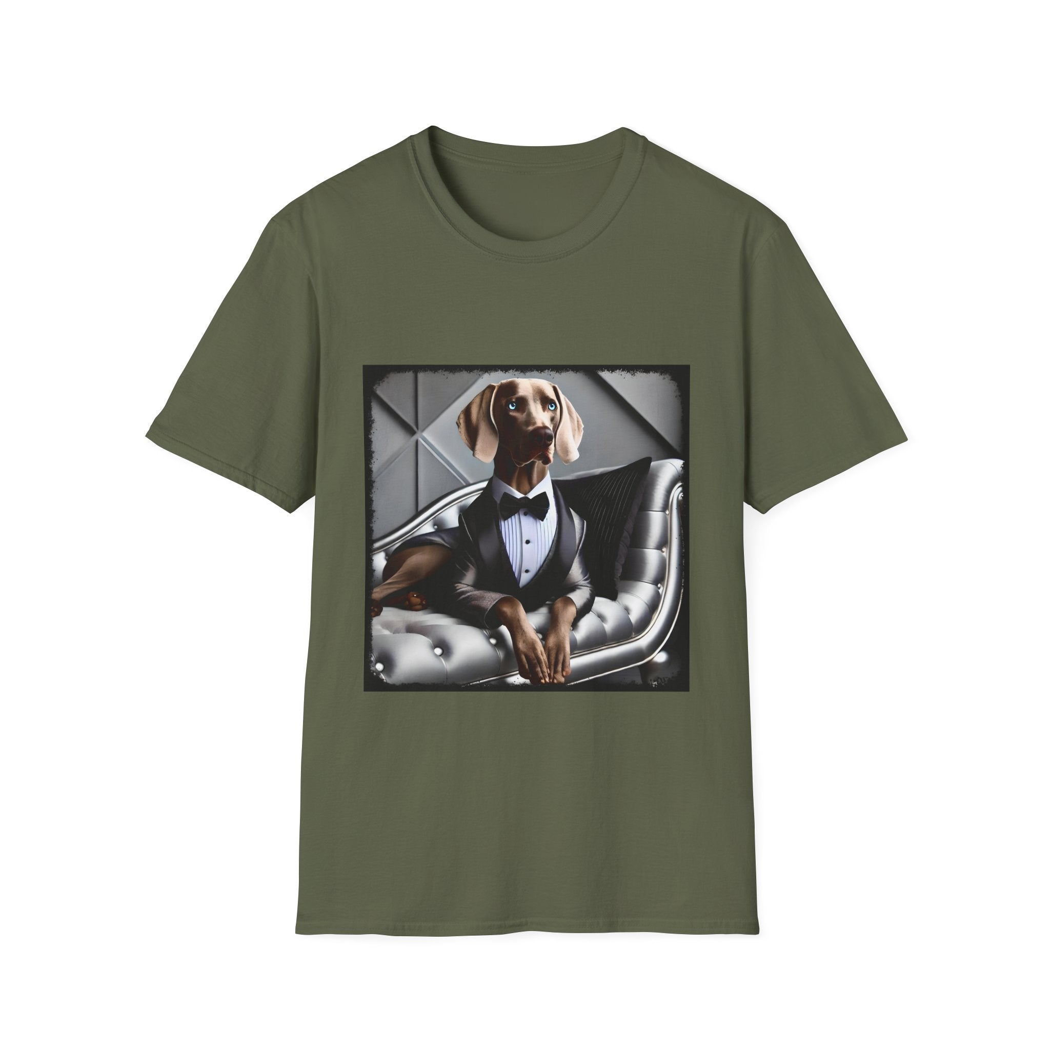 Weimaraner Silver Fox | Unisex Dog T-Shirt