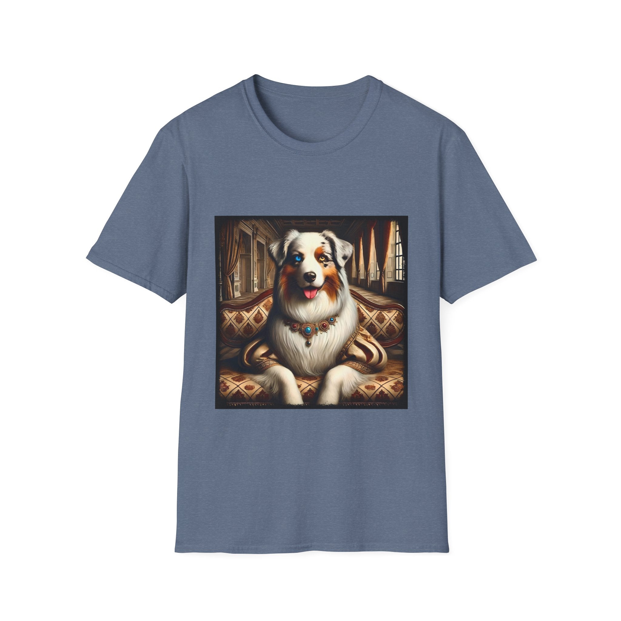 Australian Shepherd Poised Princess | Unisex Dog T-Shirt