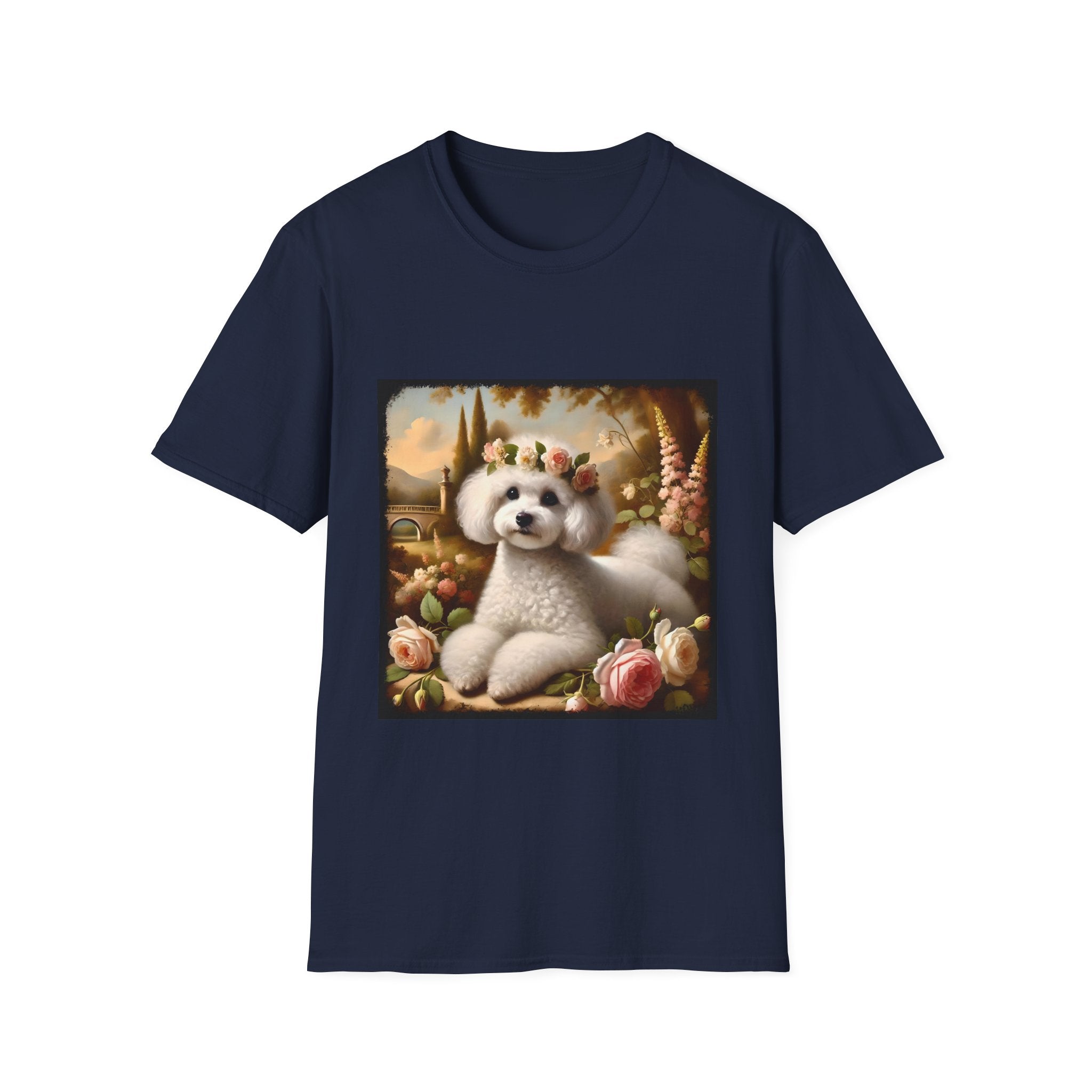 Poodle Botanical Beauty | Unisex Dog T-Shirt