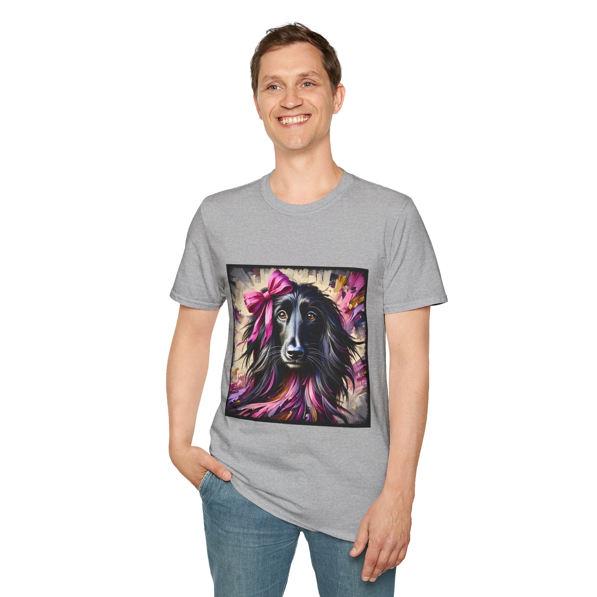 Afghan Hound Bold Classic | Unisex Dog T-Shirt