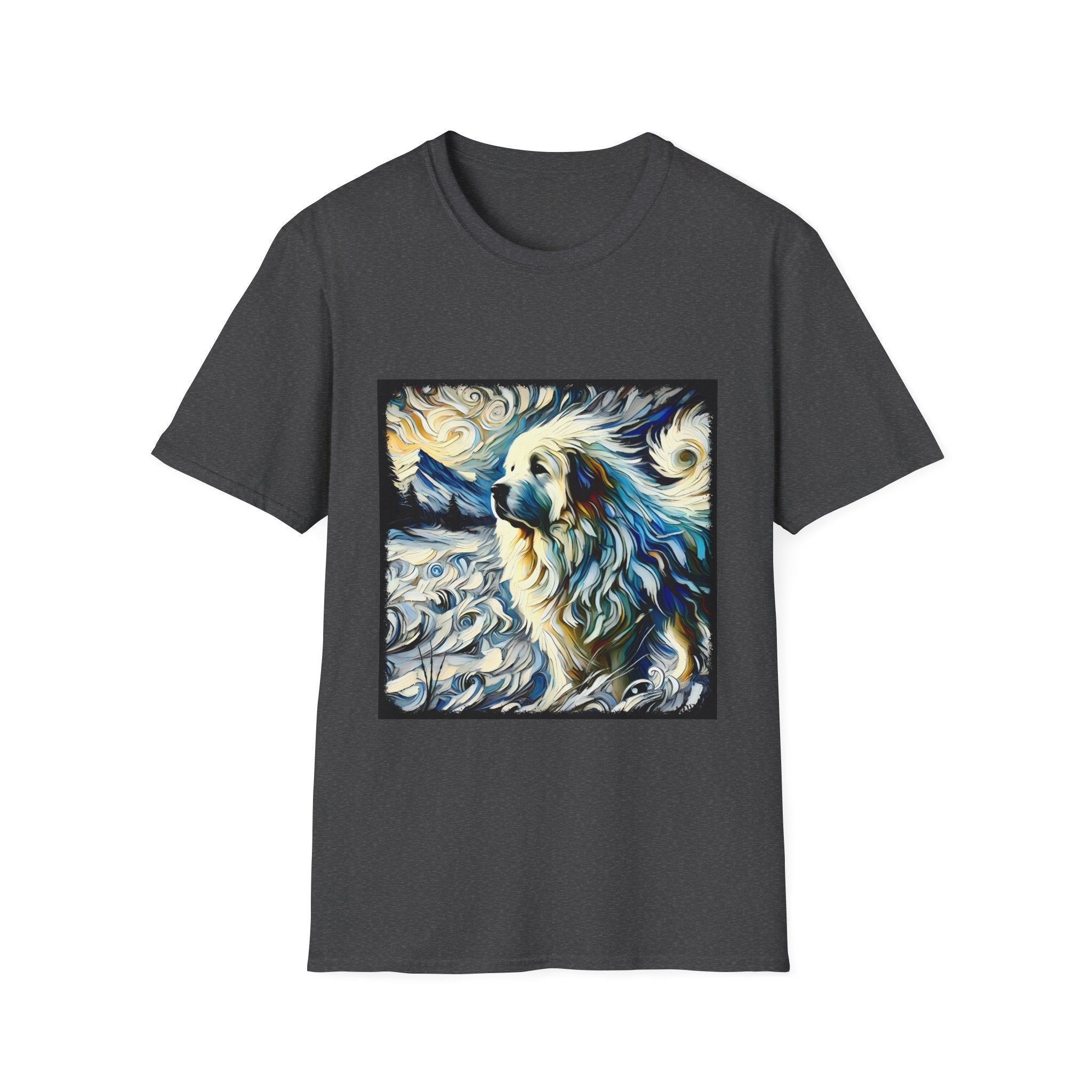 Great Pyrenees Snow Swirl | Unisex Dog T-Shirt