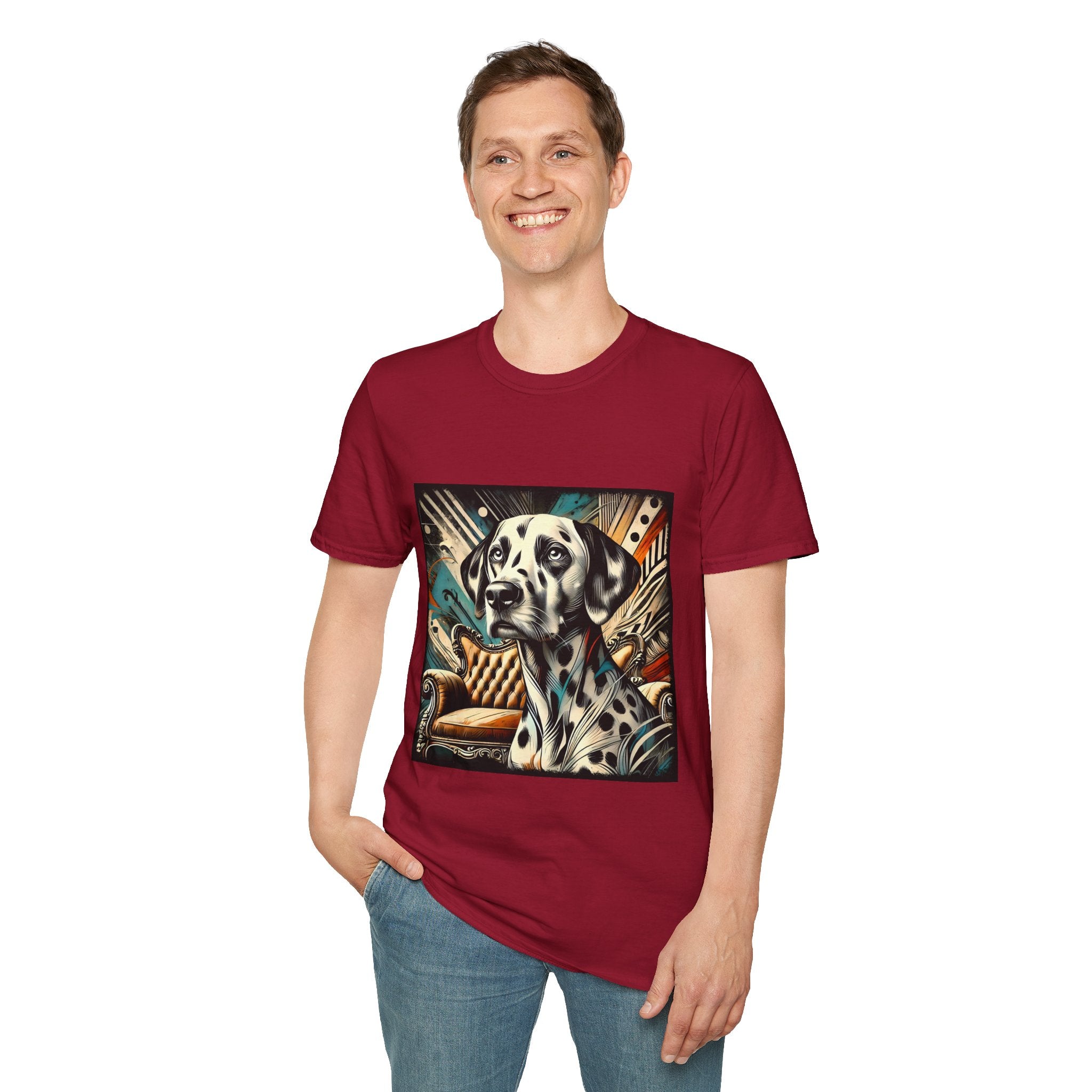 Dalmatian Bold Rebel | Unisex Dog T-Shirt