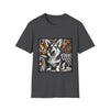 Pembroke Welsh Corgi B&W Warm Bold  | Unisex Dog T-Shirt