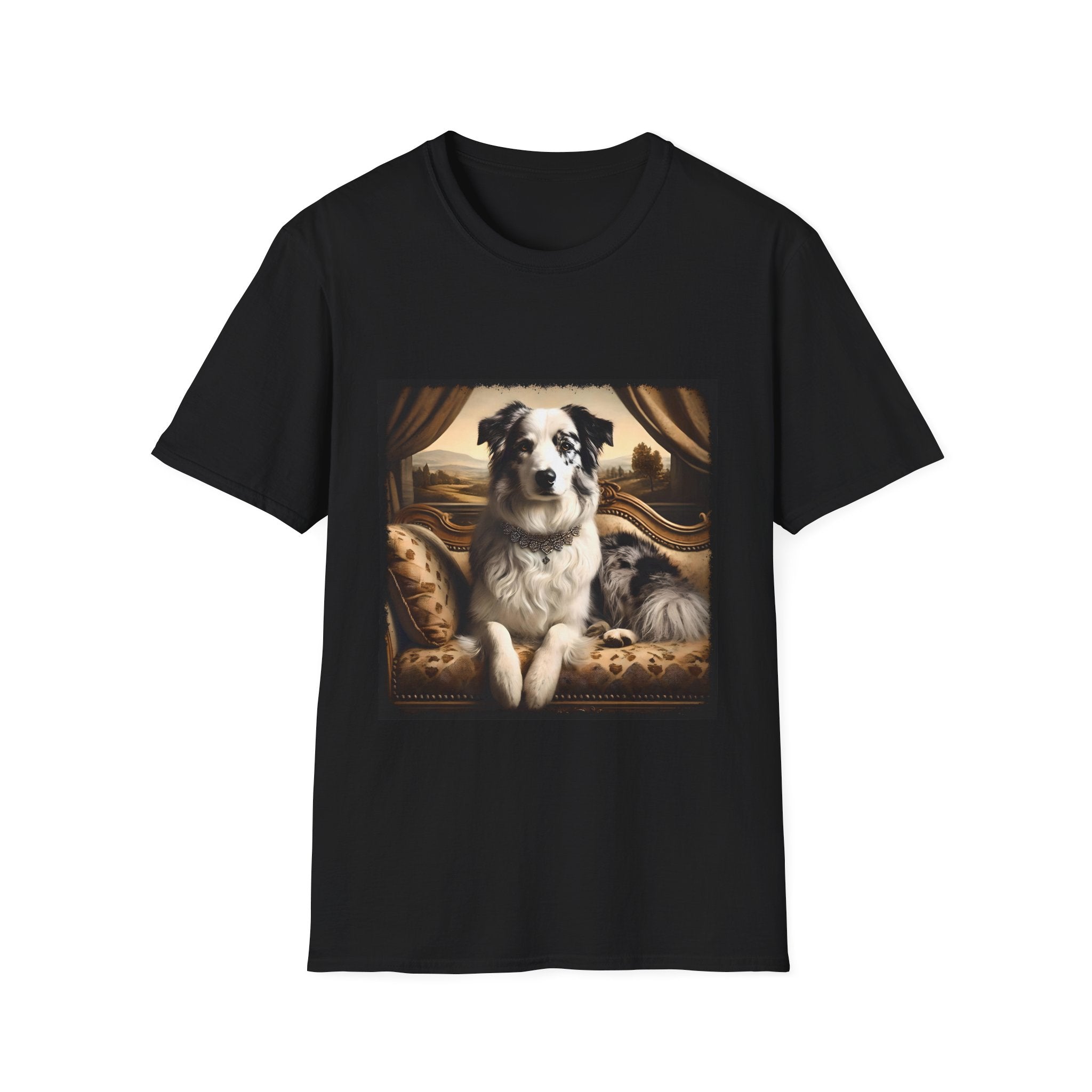 Border Collie Diamond Diva  | Unisex Dog T-Shirt