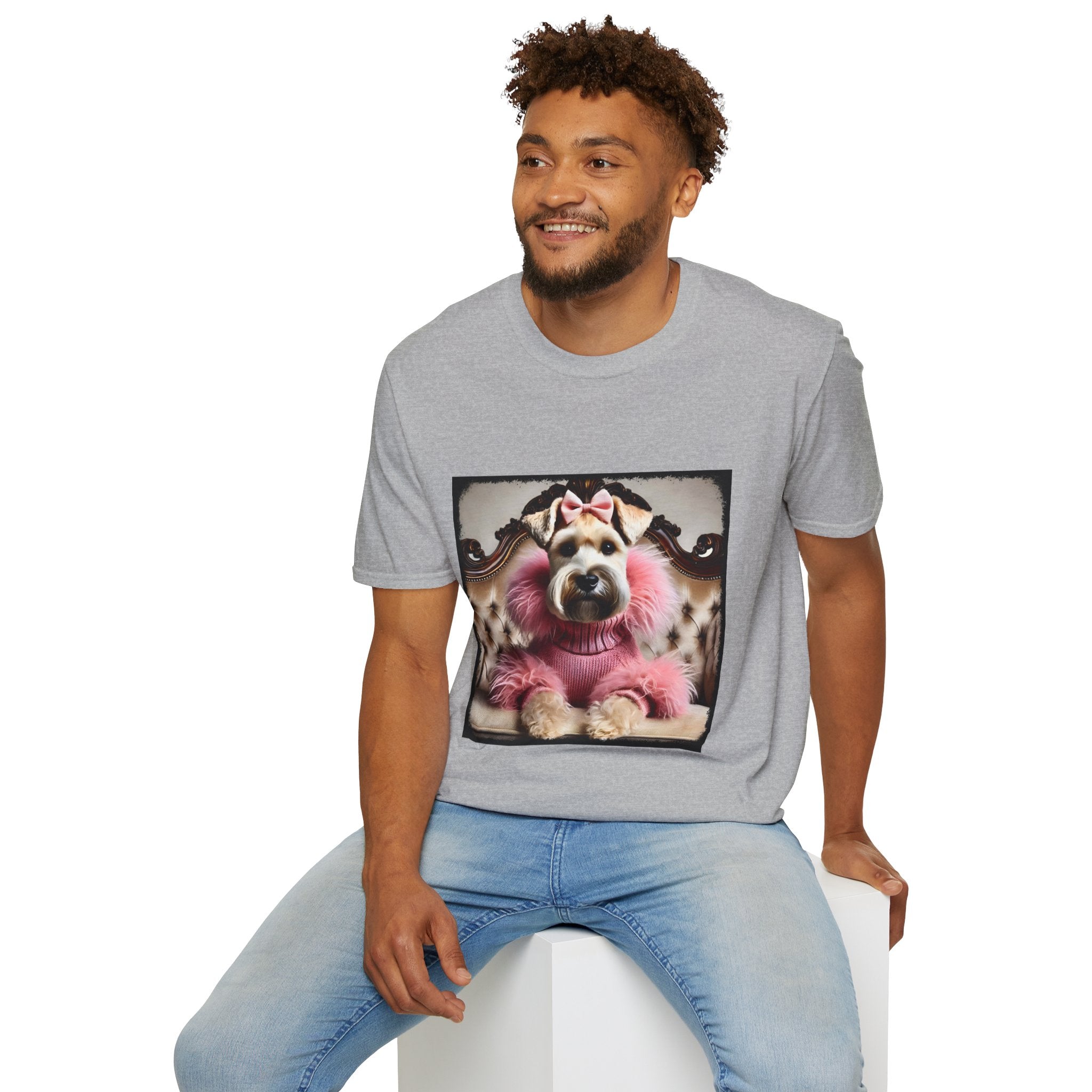 Wheaten Terrier Pink Diva | Unisex Dog T-Shirt