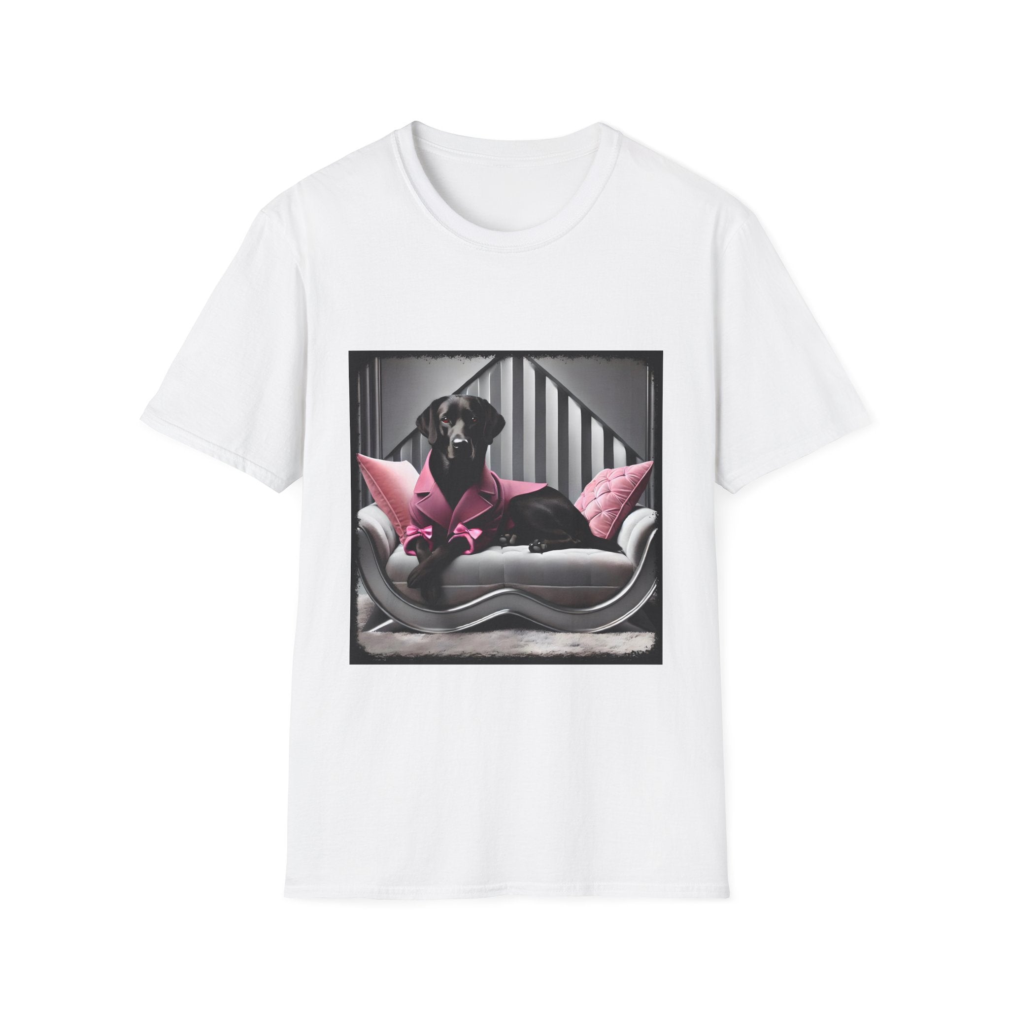 Labrador Retriever Pink Pony Girl | Unisex Dog T-Shirt