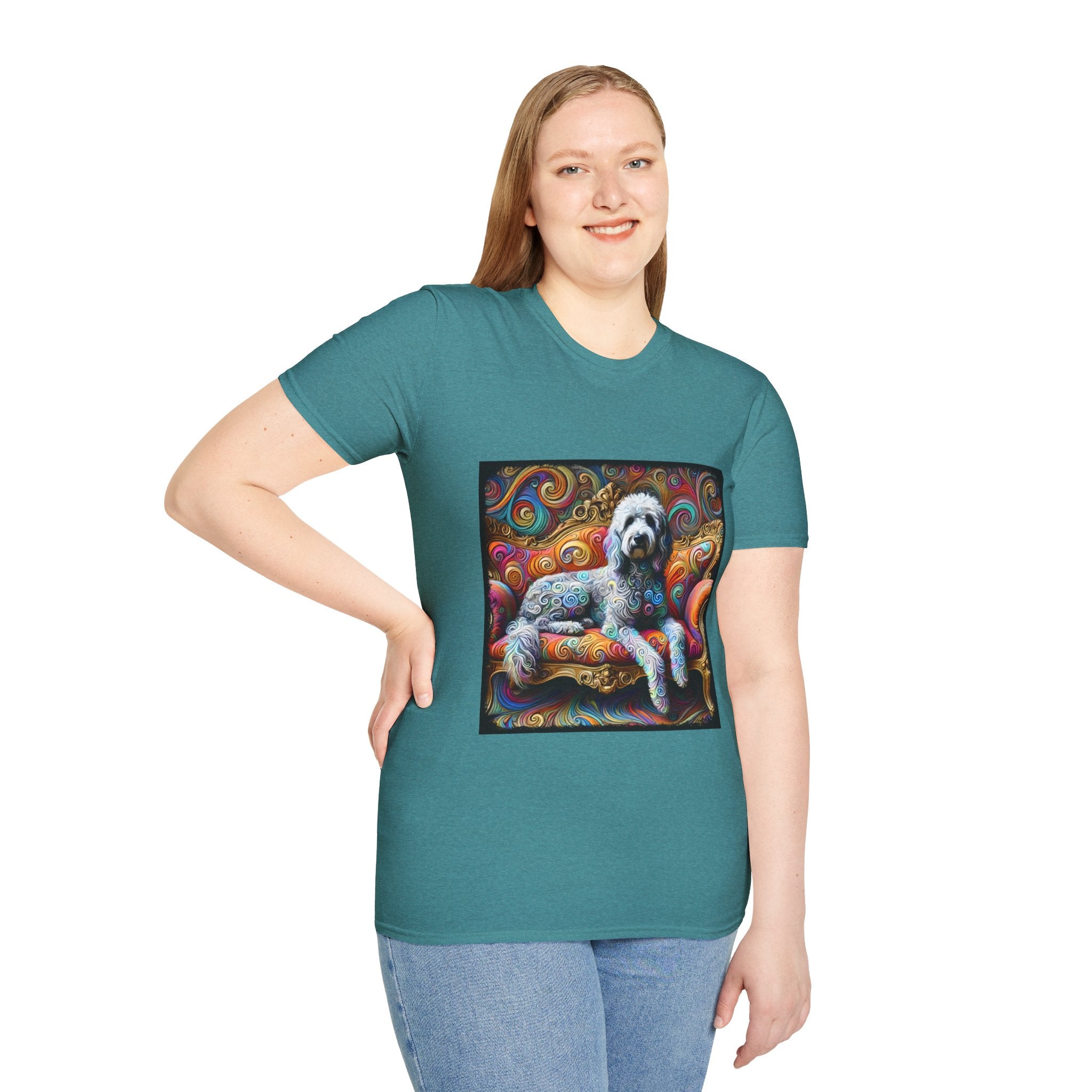 Labradoodle Vivid Swirl | Unisex Dog T-Shirt