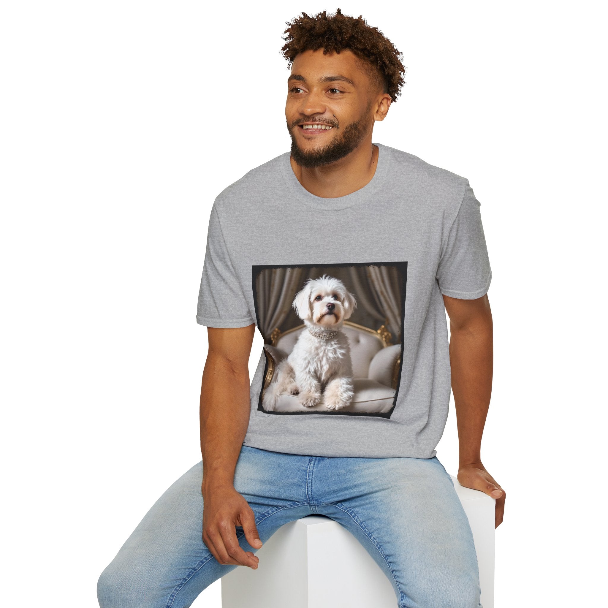 Maltese Royal Princess | Unisex Dog T-Shirt