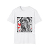 Cane Corso Bold Heart Sketch | Unisex Dog T-Shirt