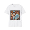 Saint Bernard Posh Pearl | Unisex Dog T-Shirt