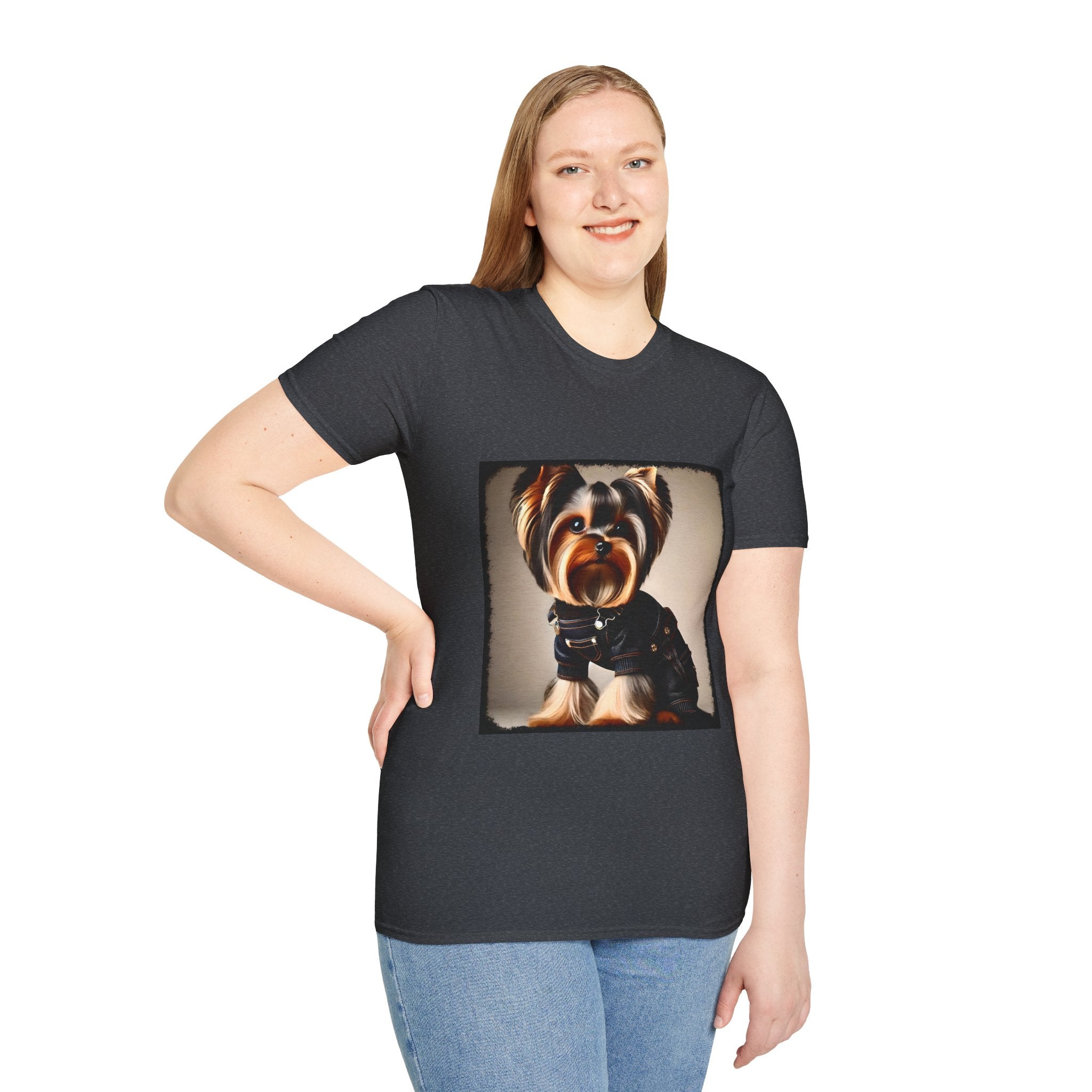 Yorkshire Terrier Denim Doll | Unisex Dog T-Shirt